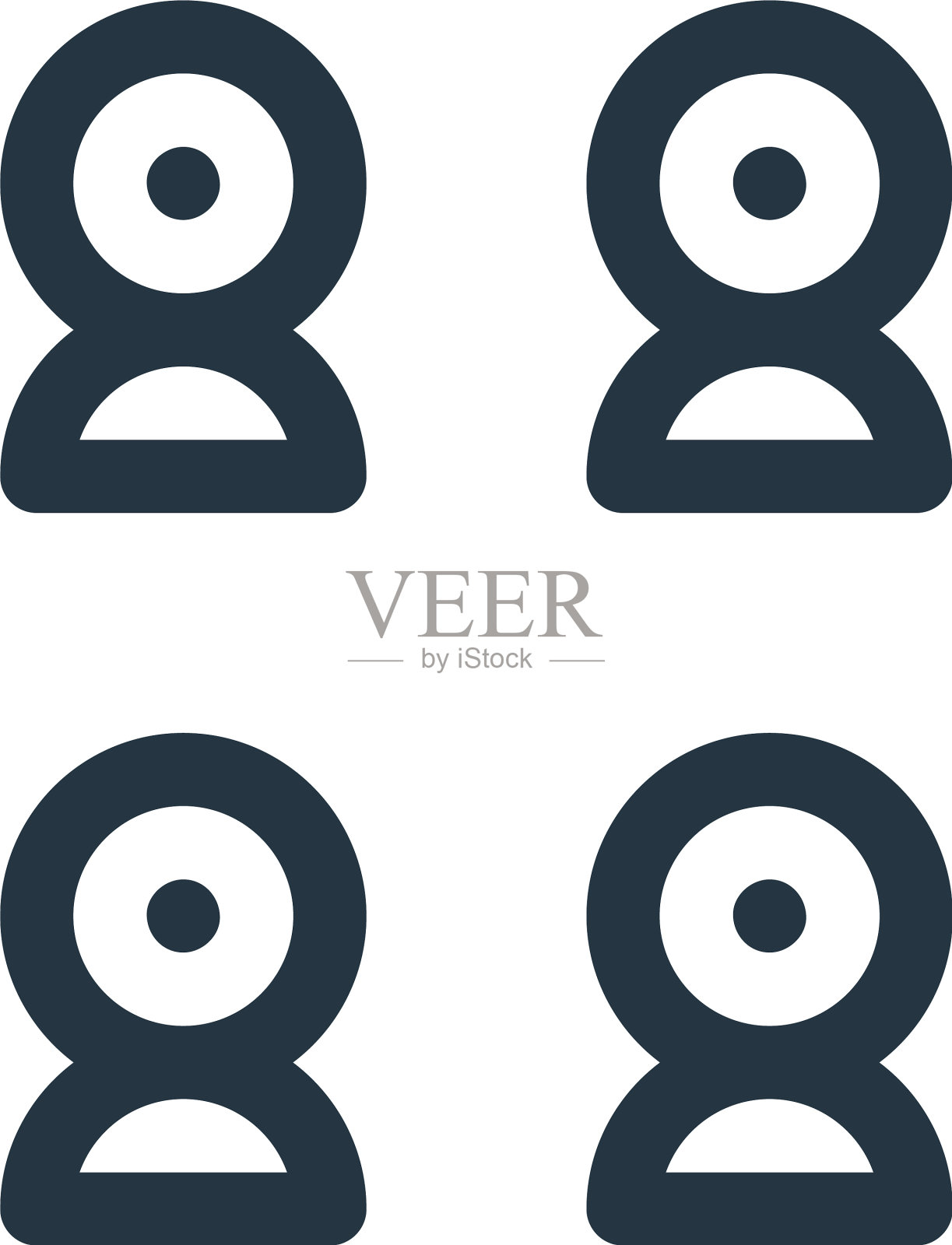 传感器图标传感器可编辑的行程传感器图标素材