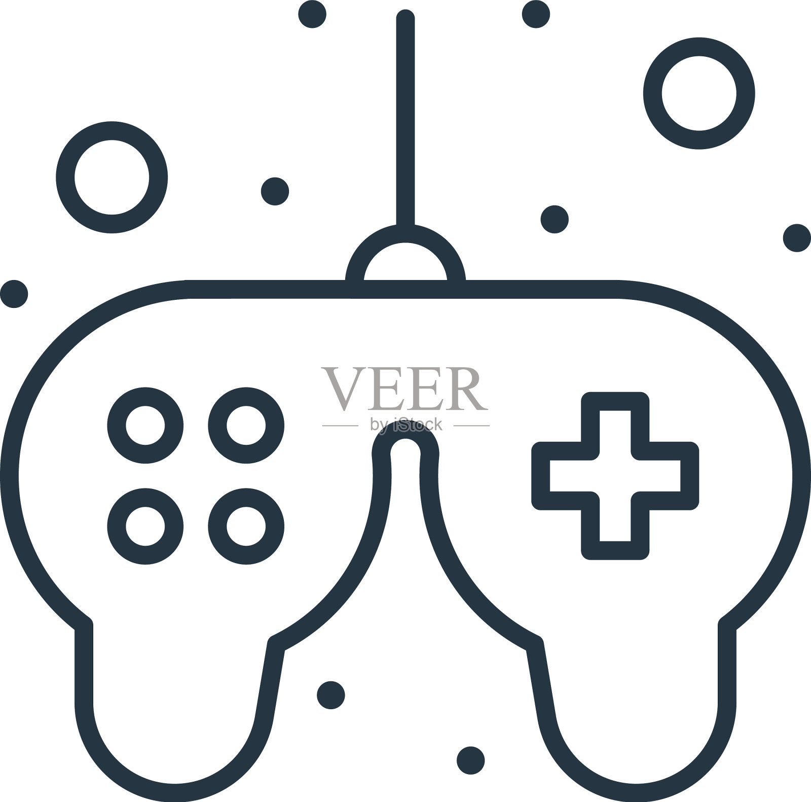 游戏控制器图标游戏控制器可编辑设计元素图片