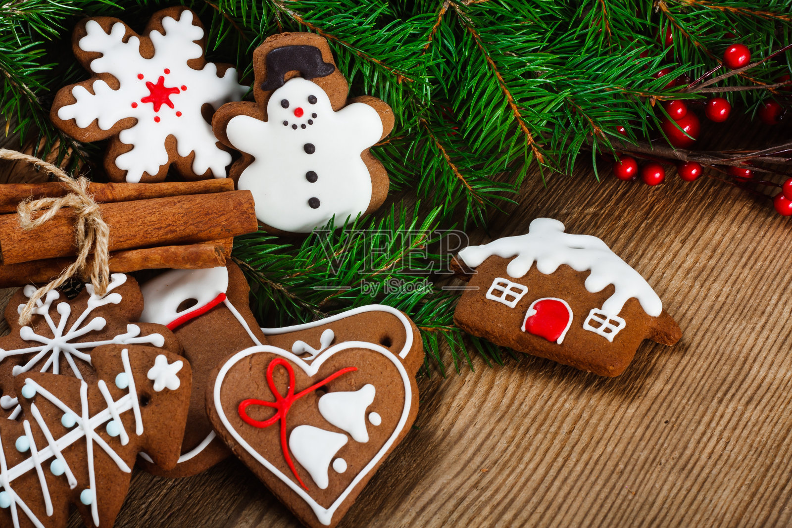 姜饼照片摄影图片