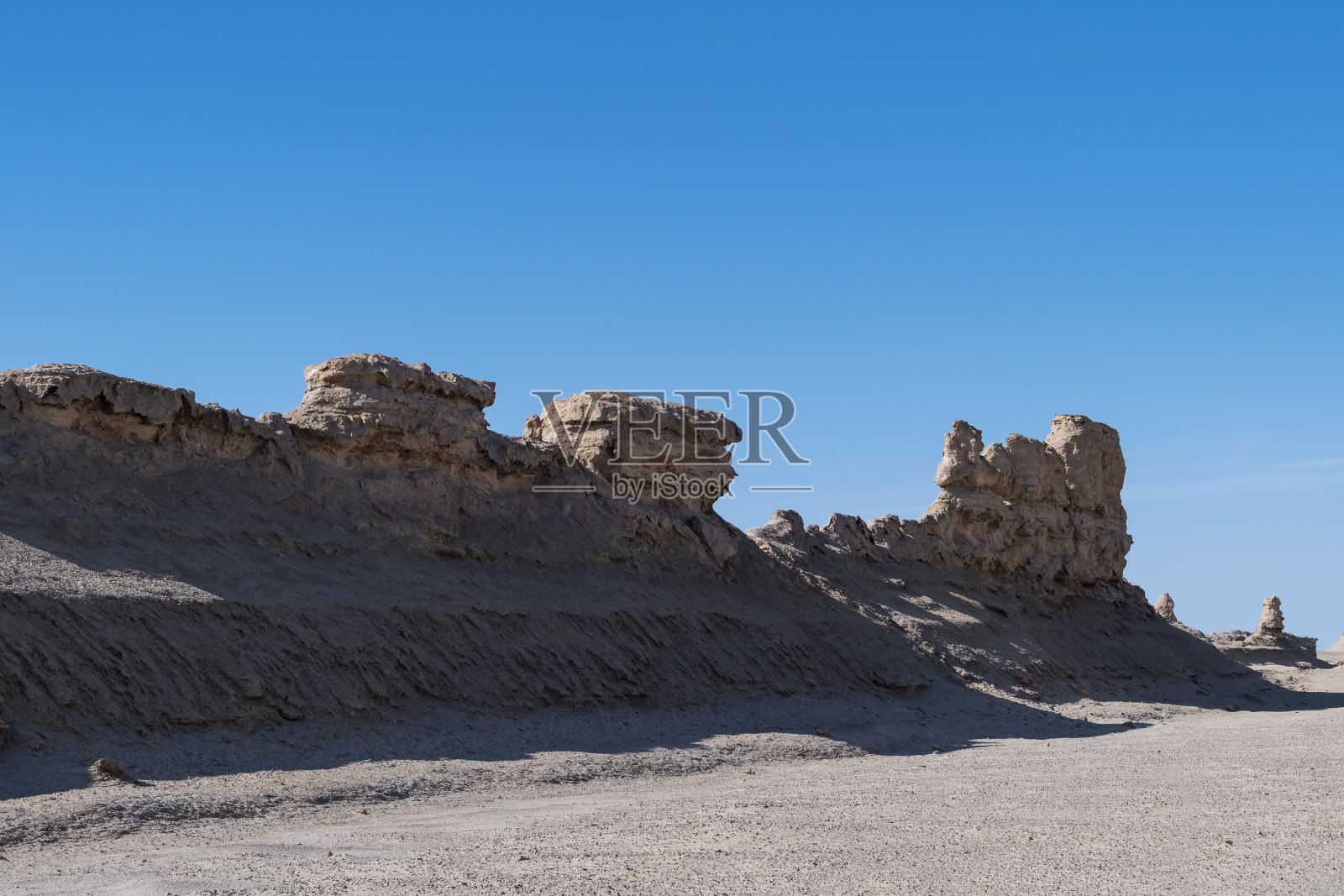 风蚀地形景观照片摄影图片