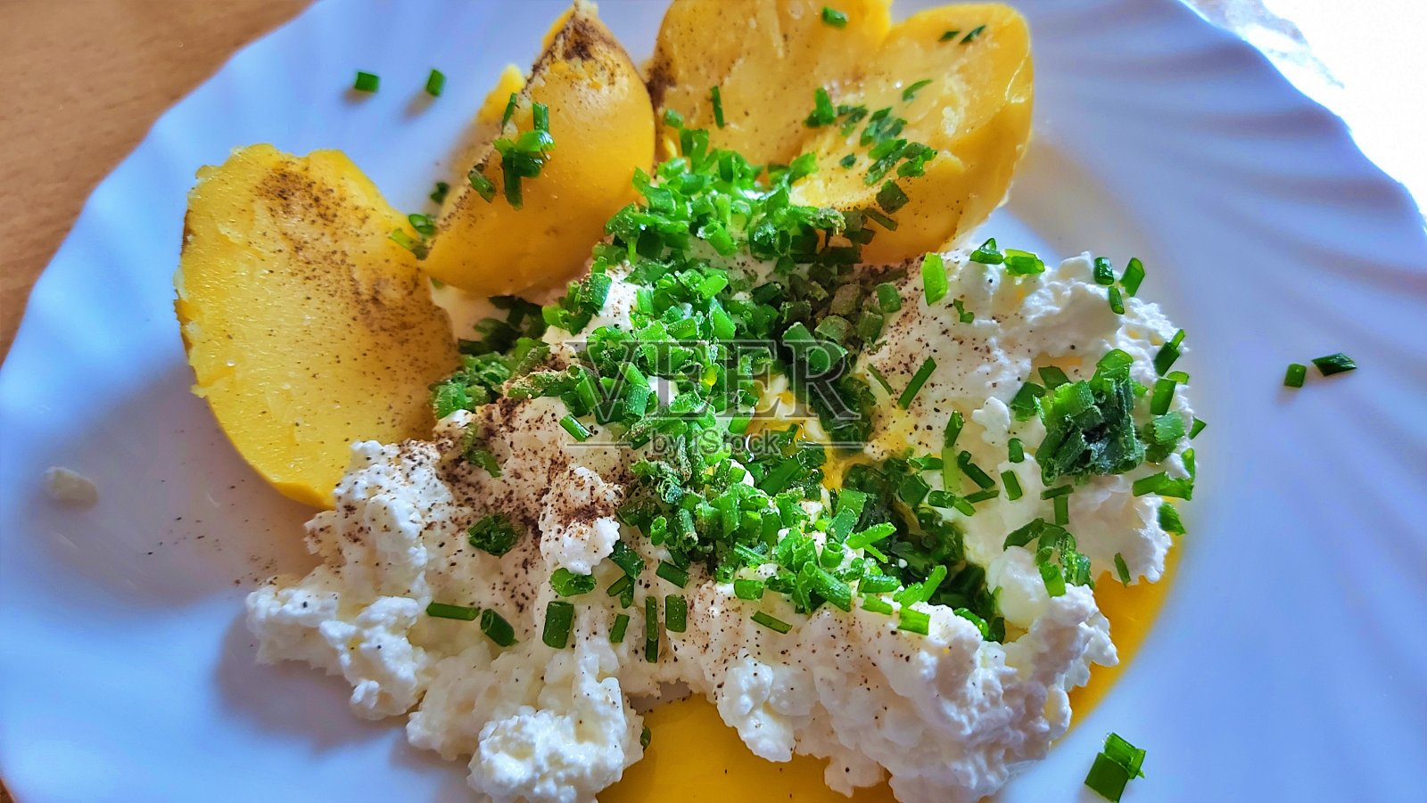 土豆与夸克照片摄影图片