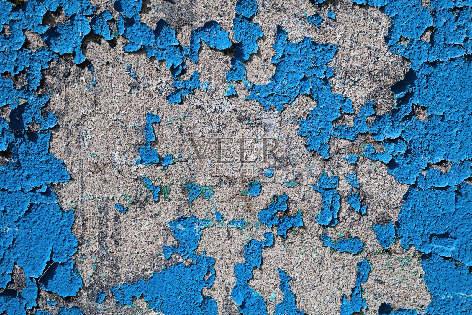 旧的实心混凝土墙。墙面油漆脱落的纹理。空的空间。照片摄影图片