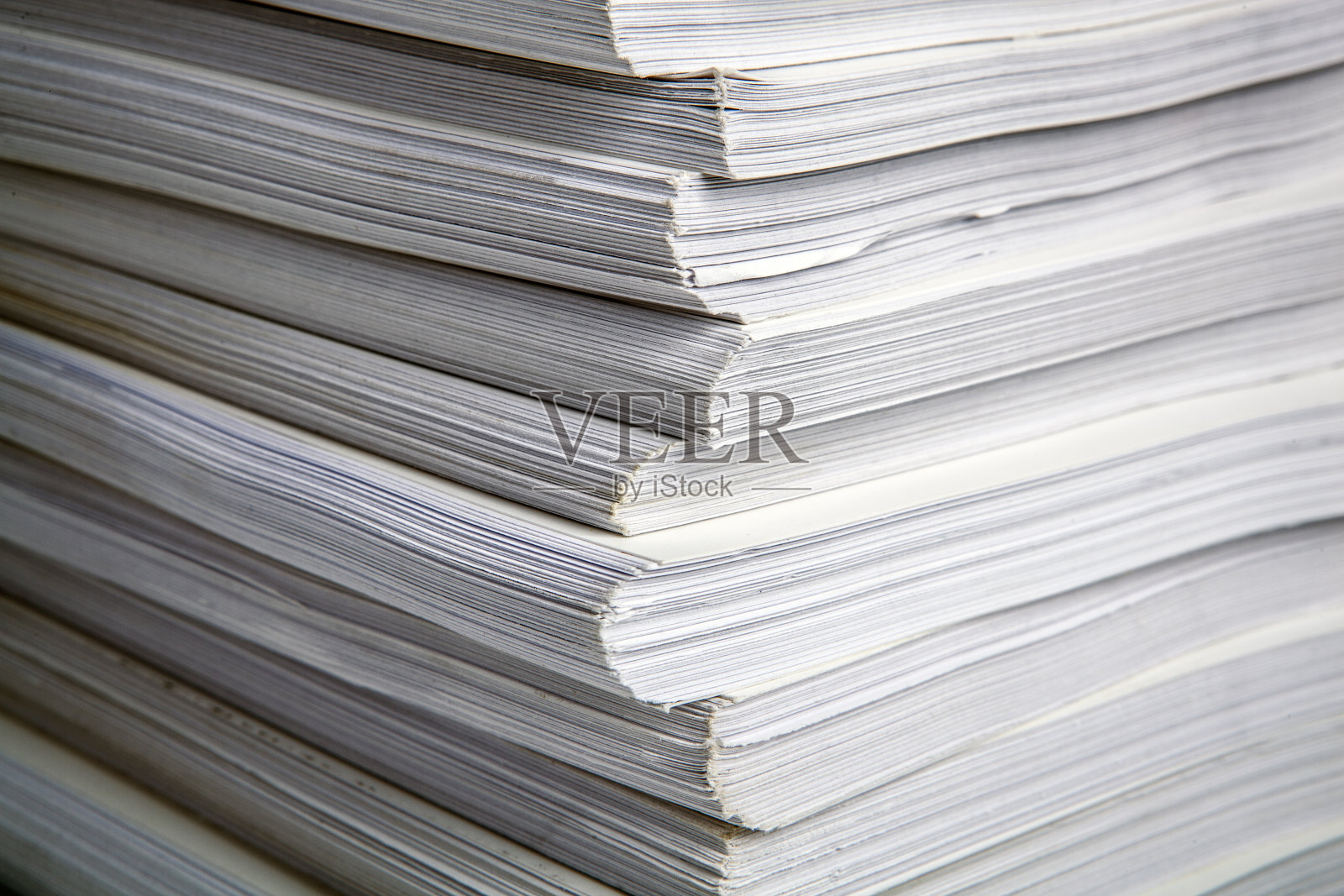 白皮书文件堆近照片摄影图片