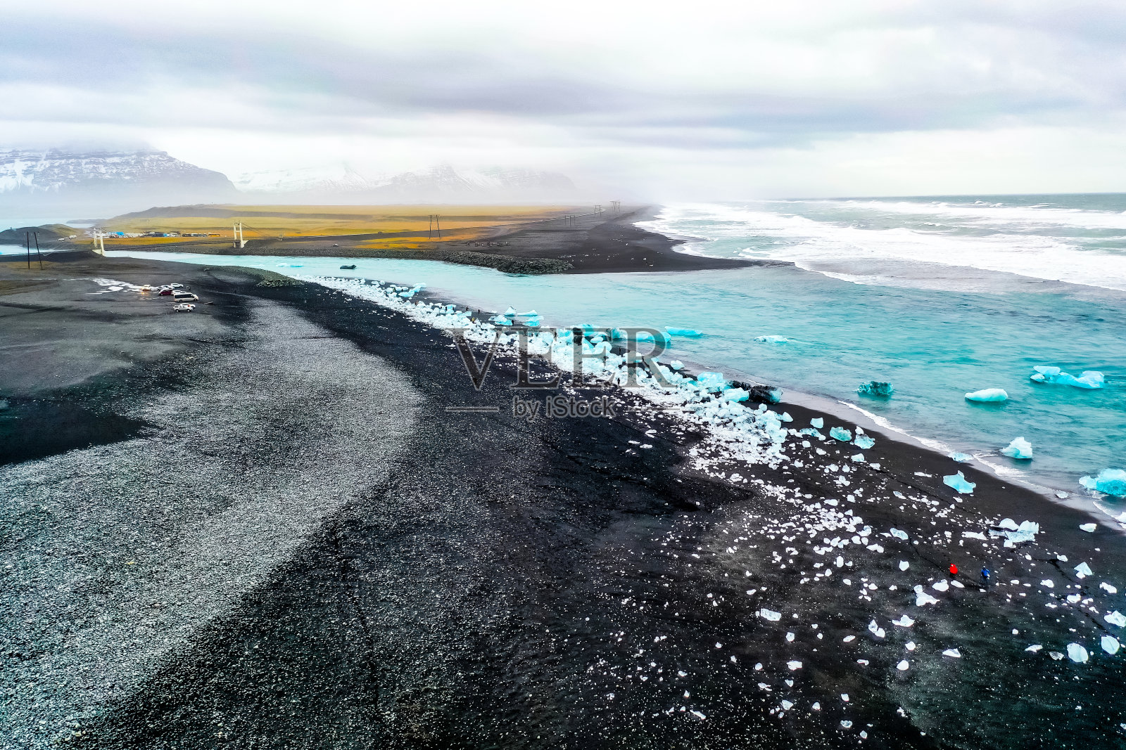 钻石海滩冰岛照片摄影图片