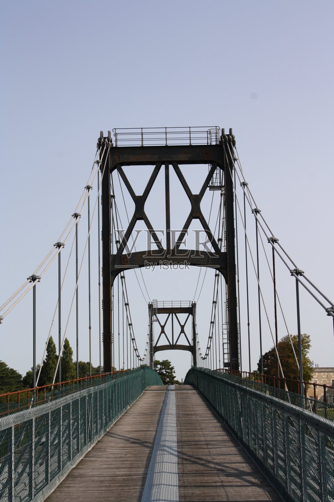 Tonnay-Charente悬桥照片摄影图片