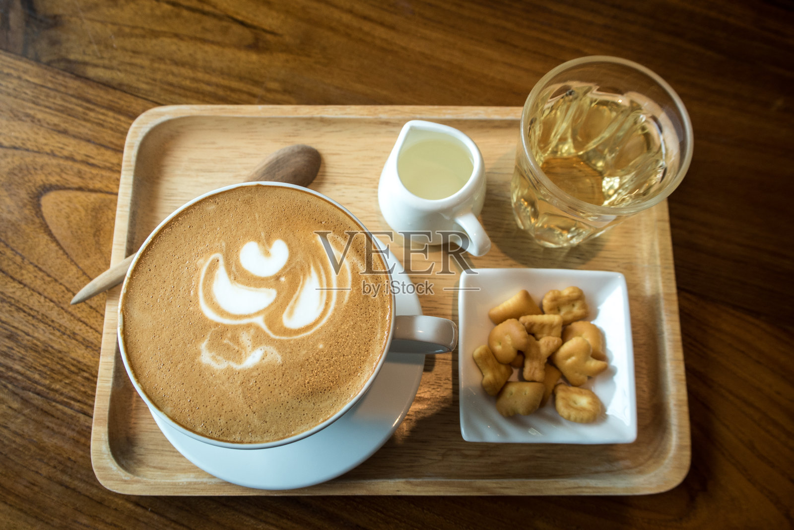 热咖啡。照片摄影图片