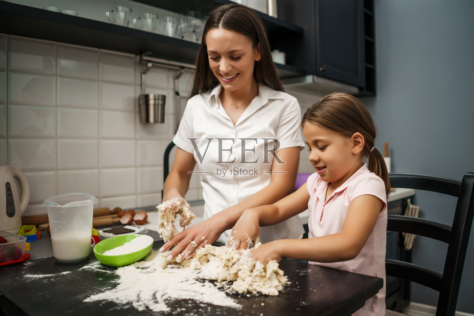 制作饼干照片摄影图片