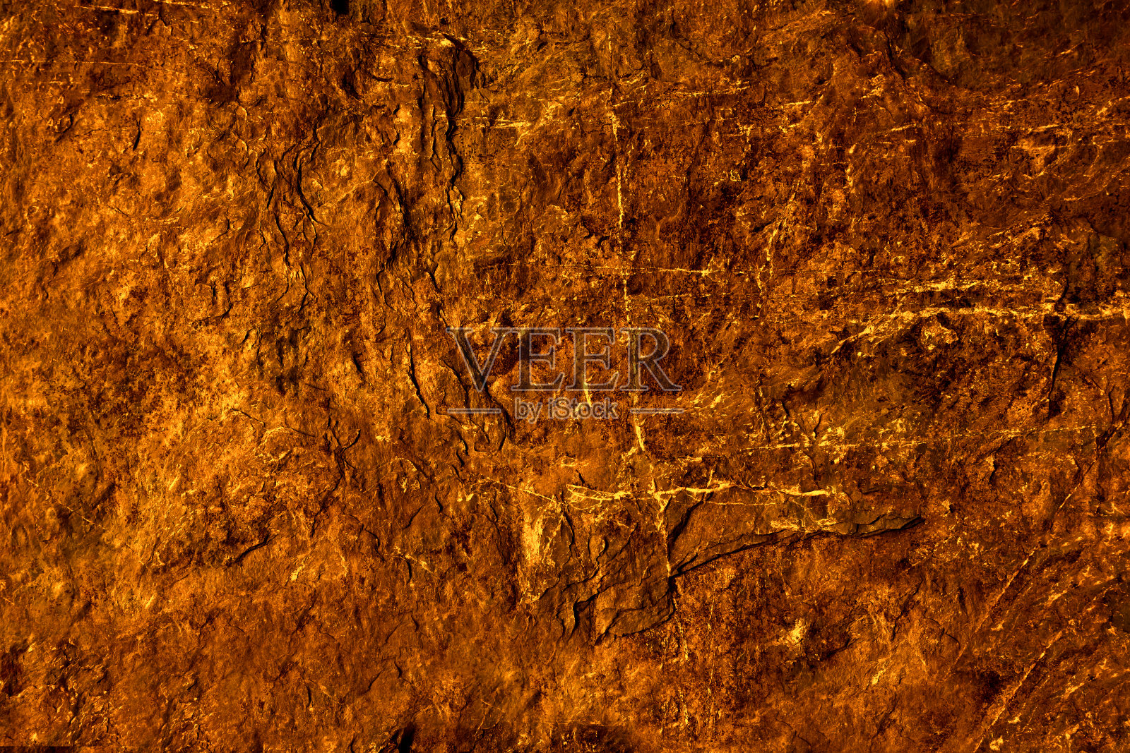 古熔岩花岗岩表面为岩洞内部照片摄影图片