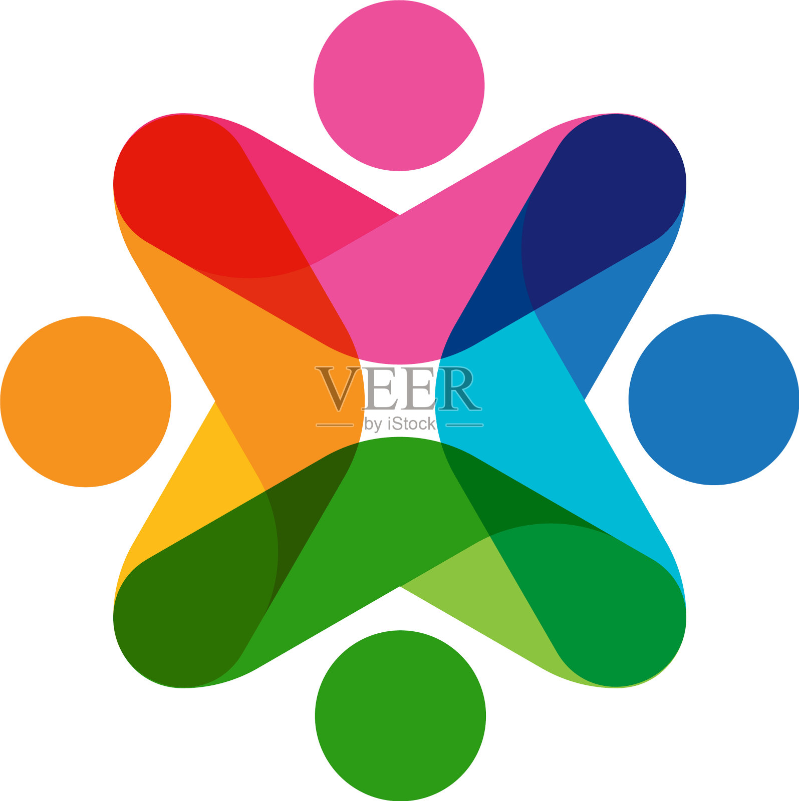 采用和社区设计元素图片