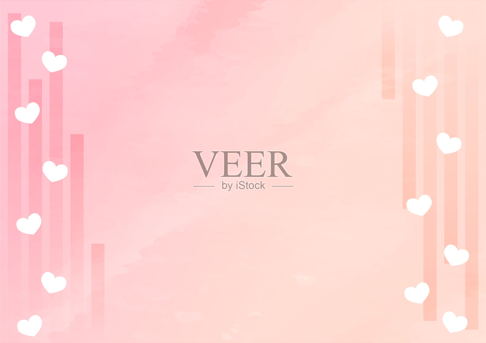 这是情人节的背景图。插画图片素材