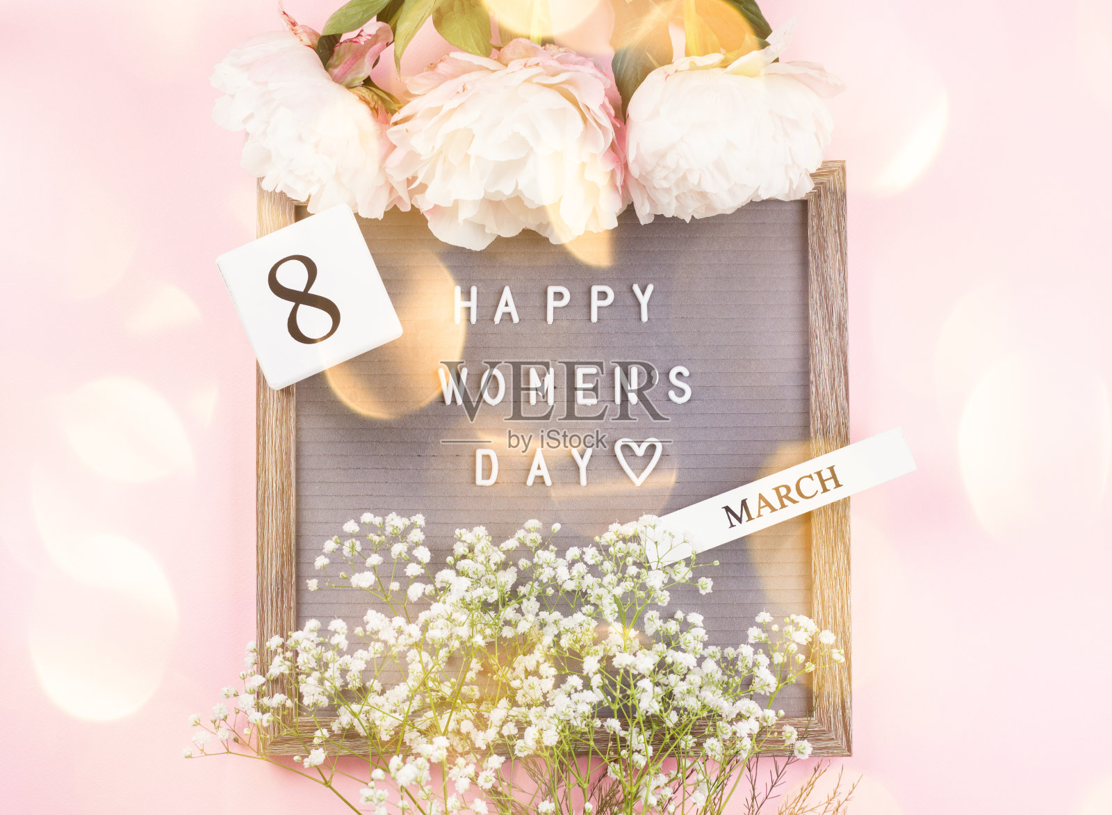 祝你妇女节快乐照片摄影图片