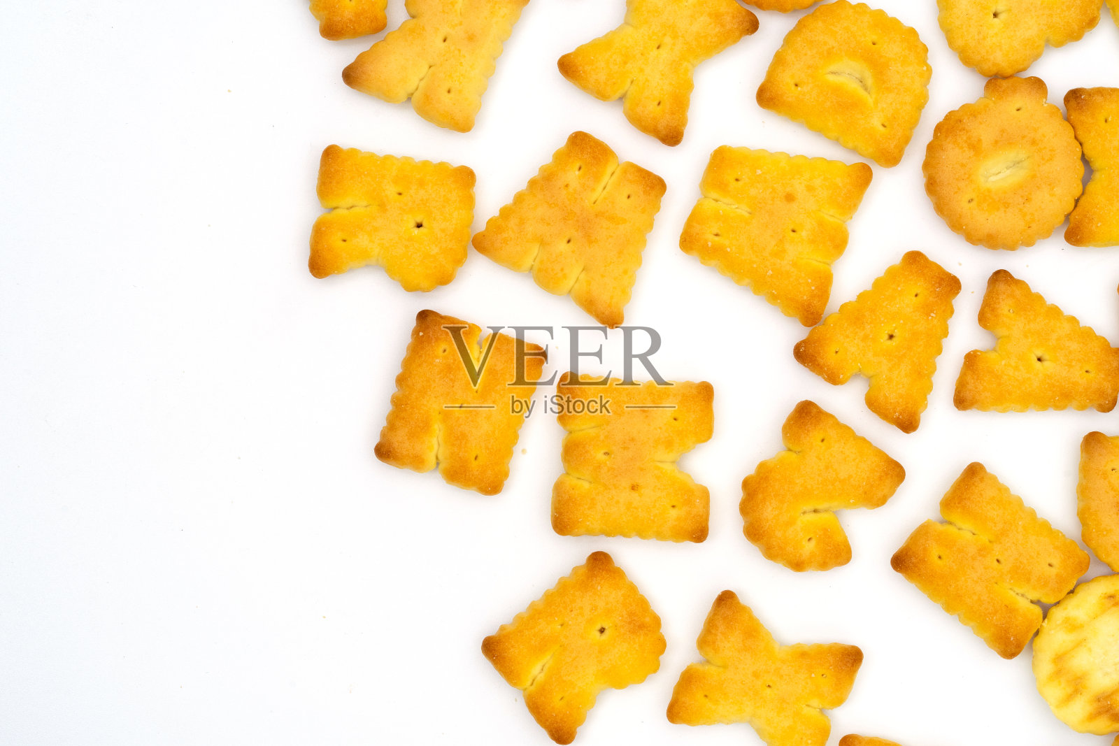 白色背景上的ABC字母照片摄影图片