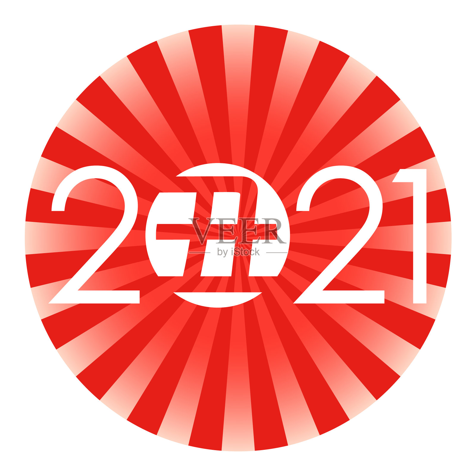 牛年新春贺年的象征设计元素图片