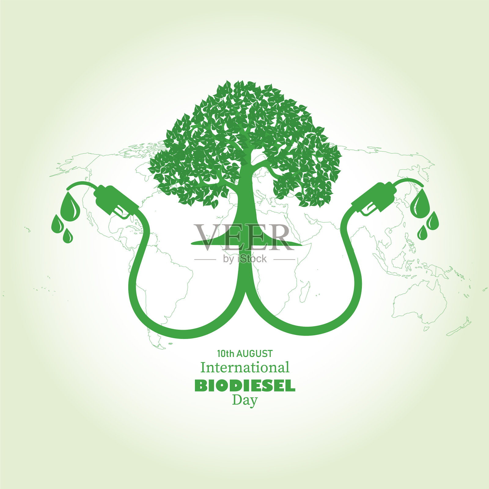 国际生物柴油日插画图片素材