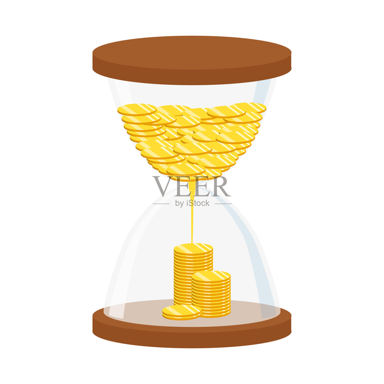 财务计划、截止日期和时间管理设计元素图片