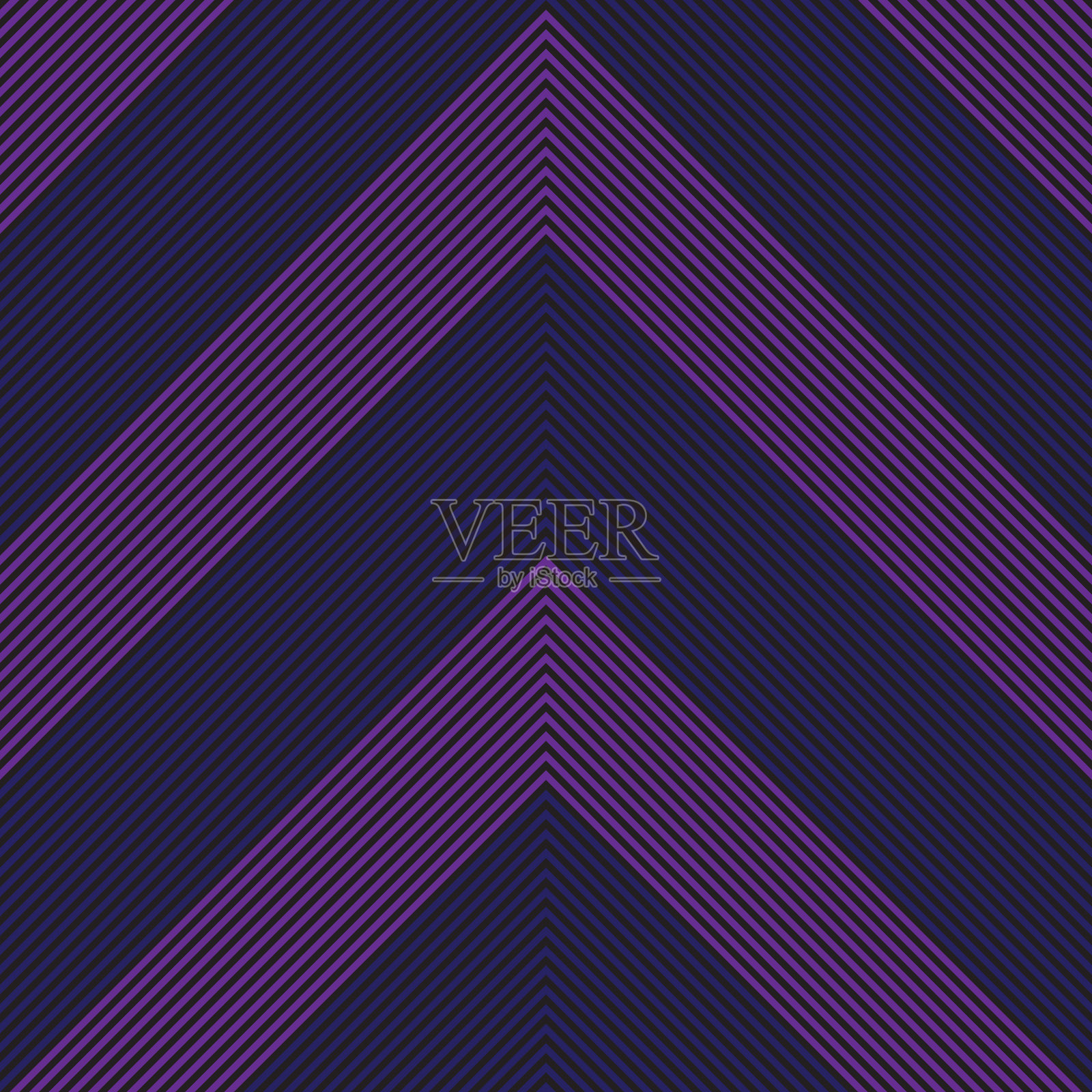 紫色人字形斜条纹无缝图案插画图片素材
