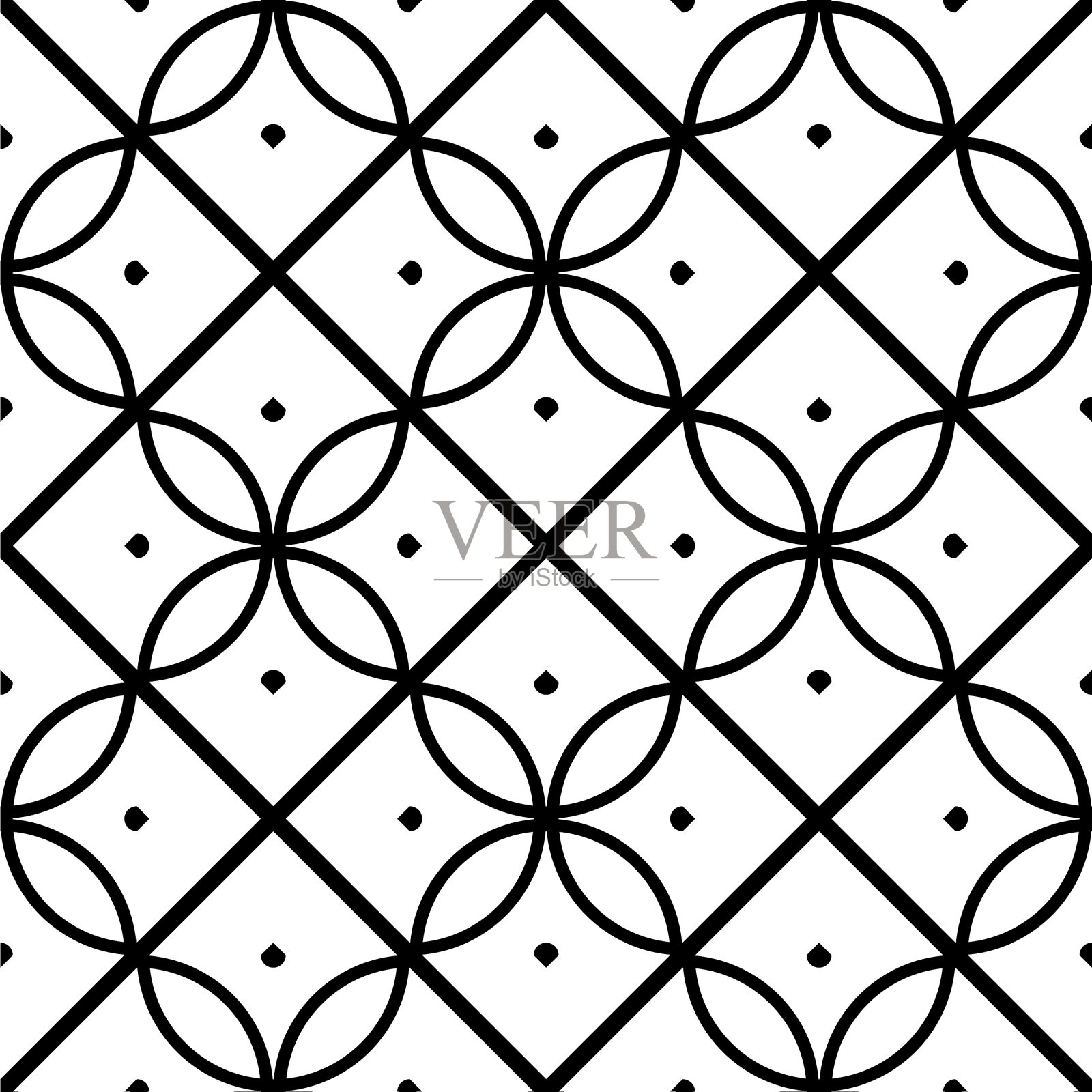 设计无缝几何图案插画图片素材