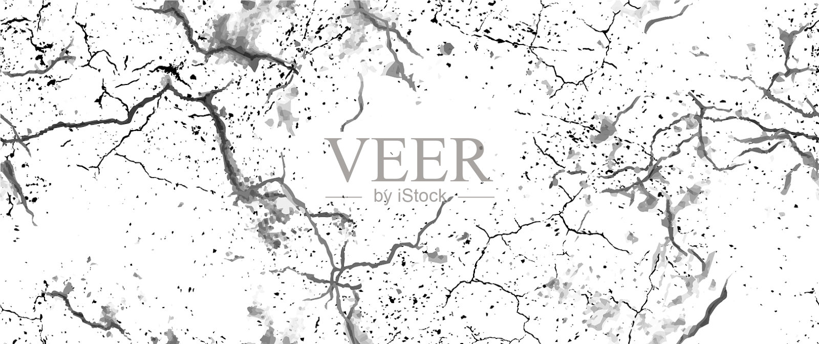 破旧的垃圾纹理无缝图案插画图片素材