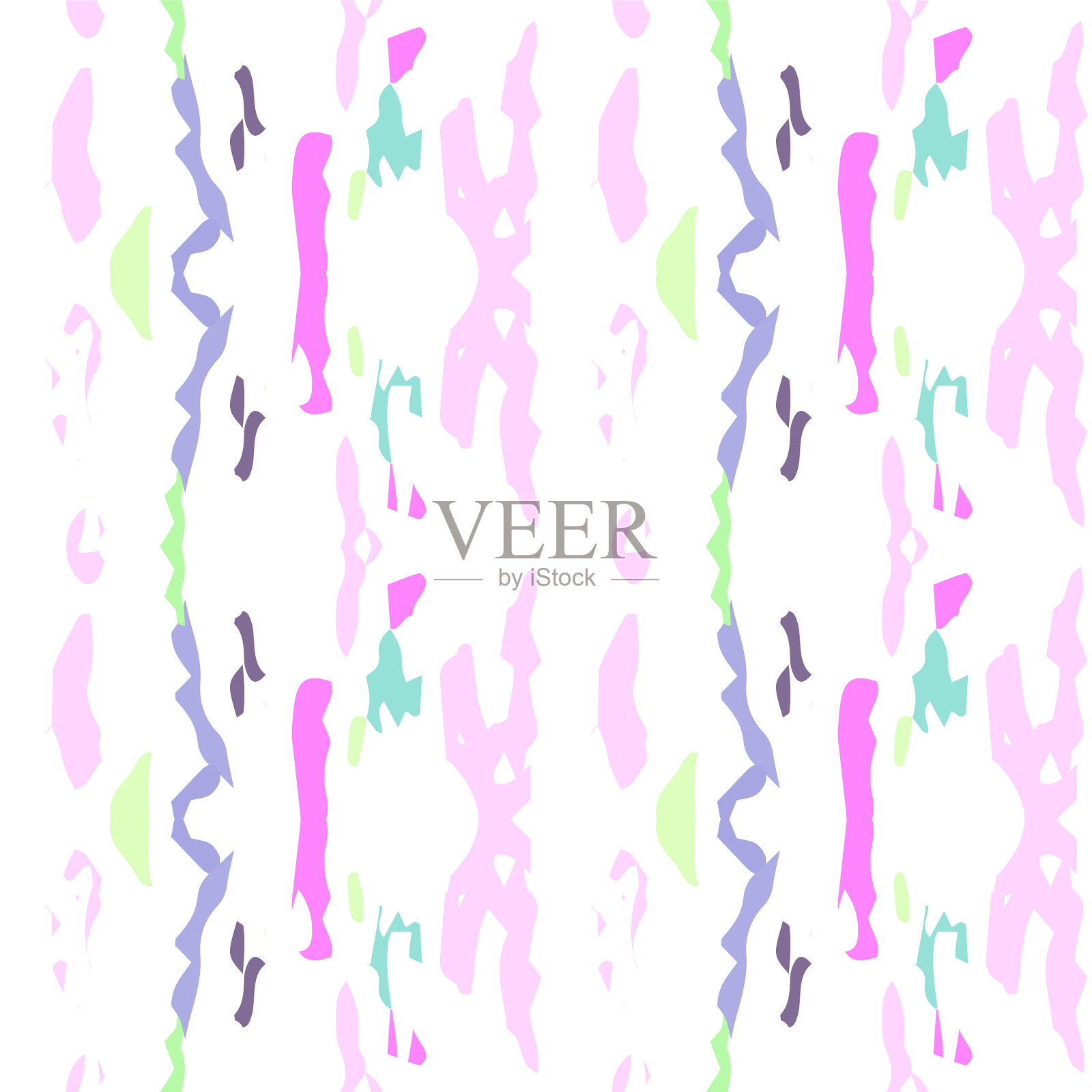 蜡染手绘油漆纹理点缀插画图片素材