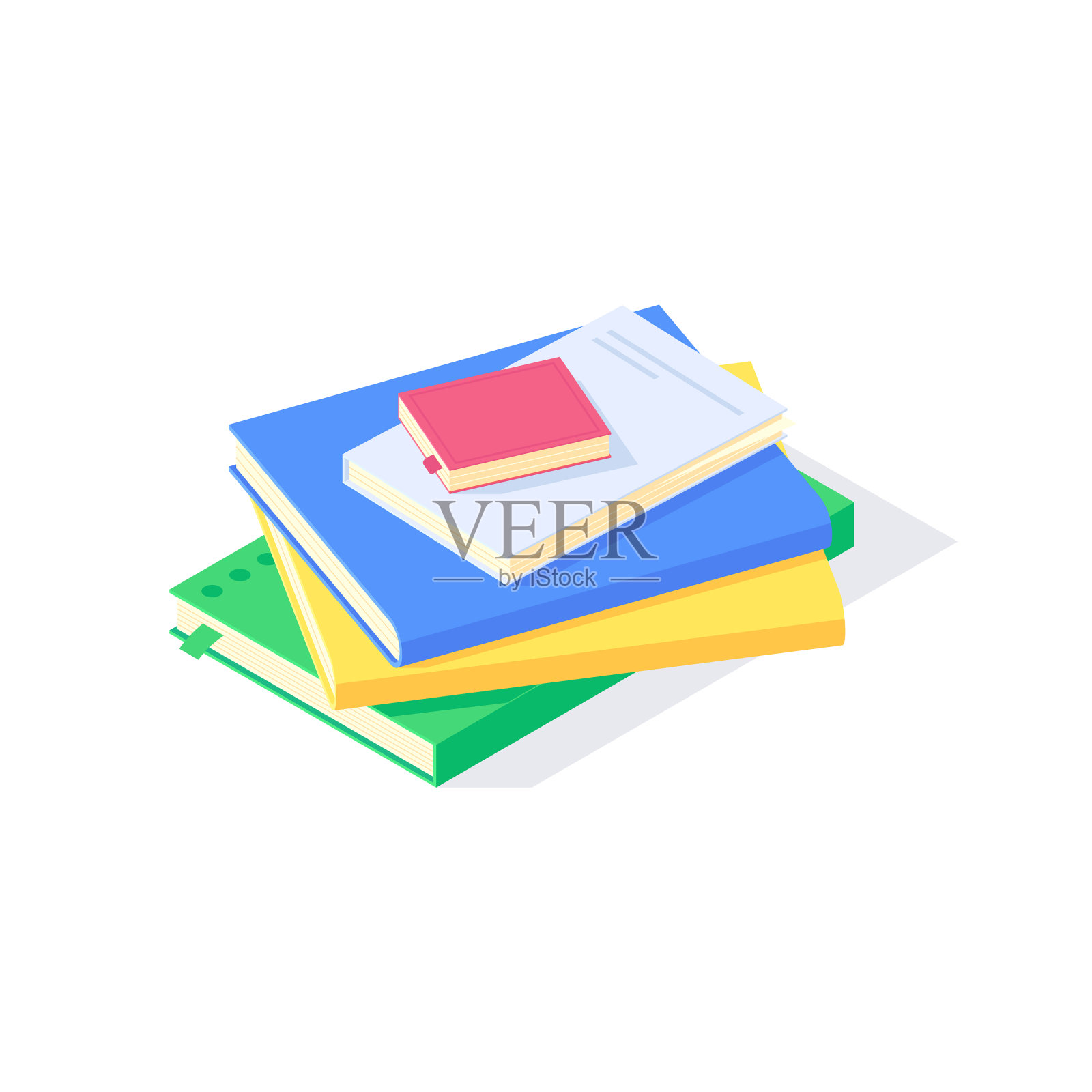 等距教材学习学校教育设计元素图片