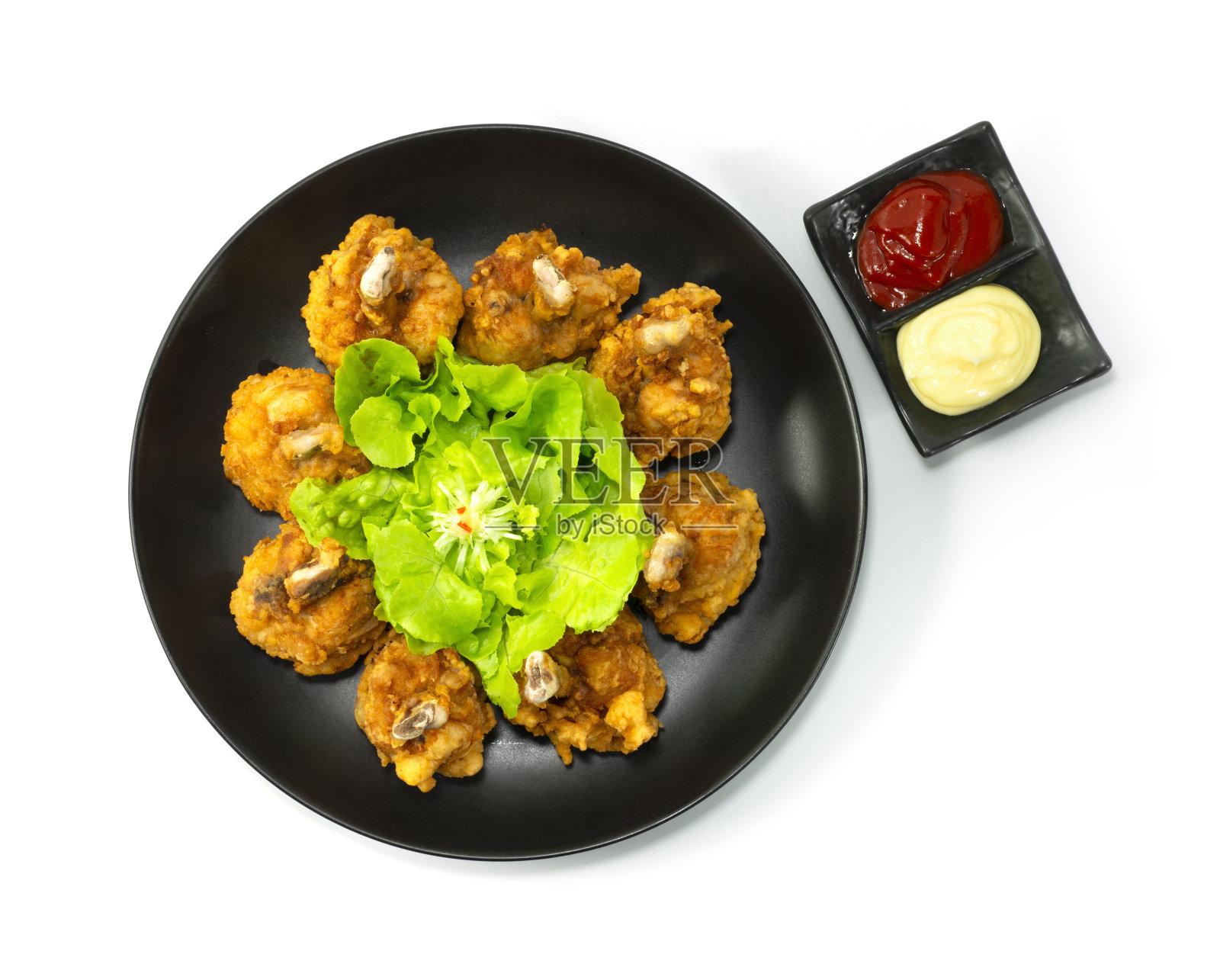 鸡棒棒糖原味照片摄影图片