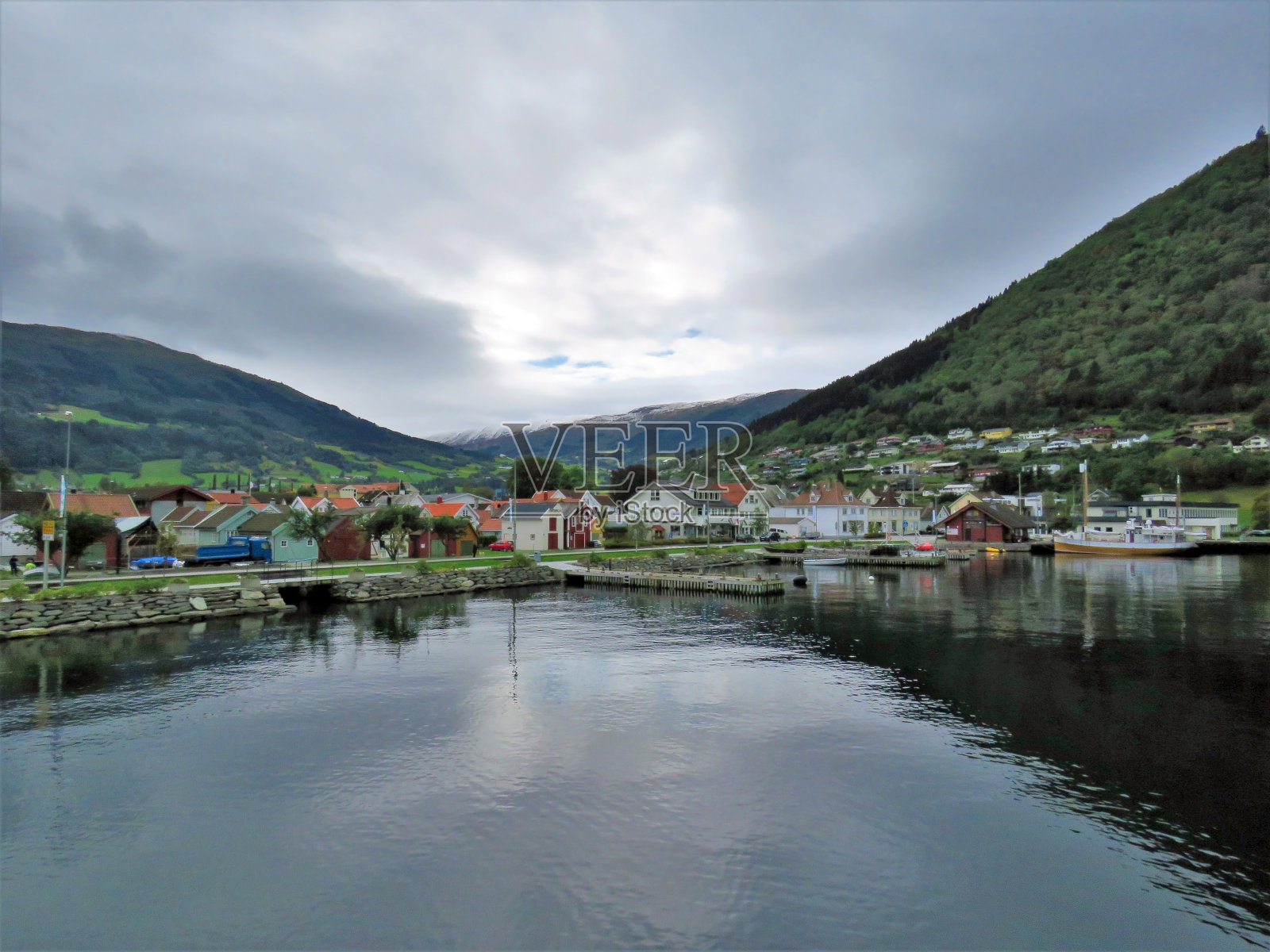 挪威的维克照片摄影图片
