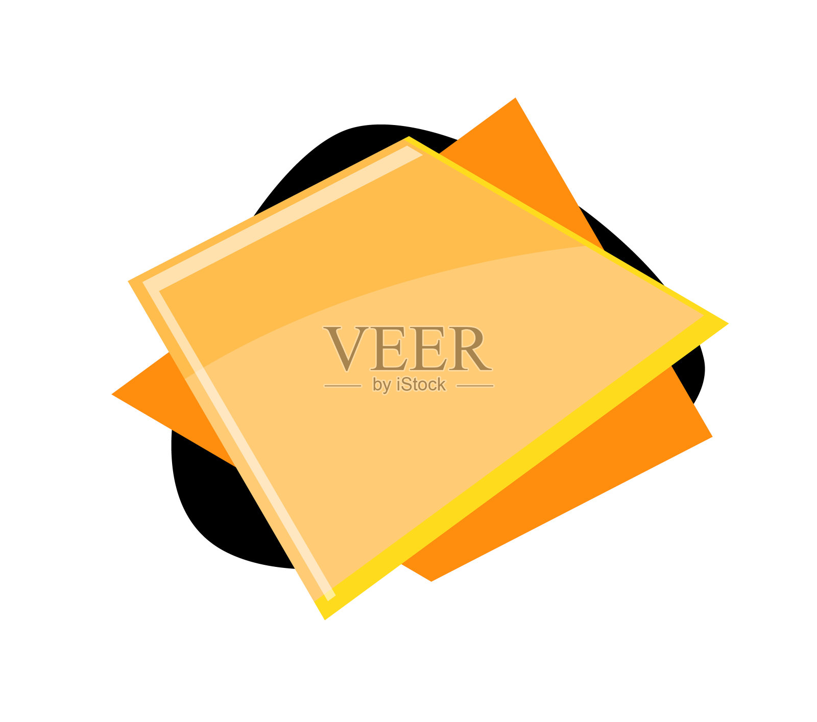 创意活跃的语音泡泡聊天框孤立插画图片素材