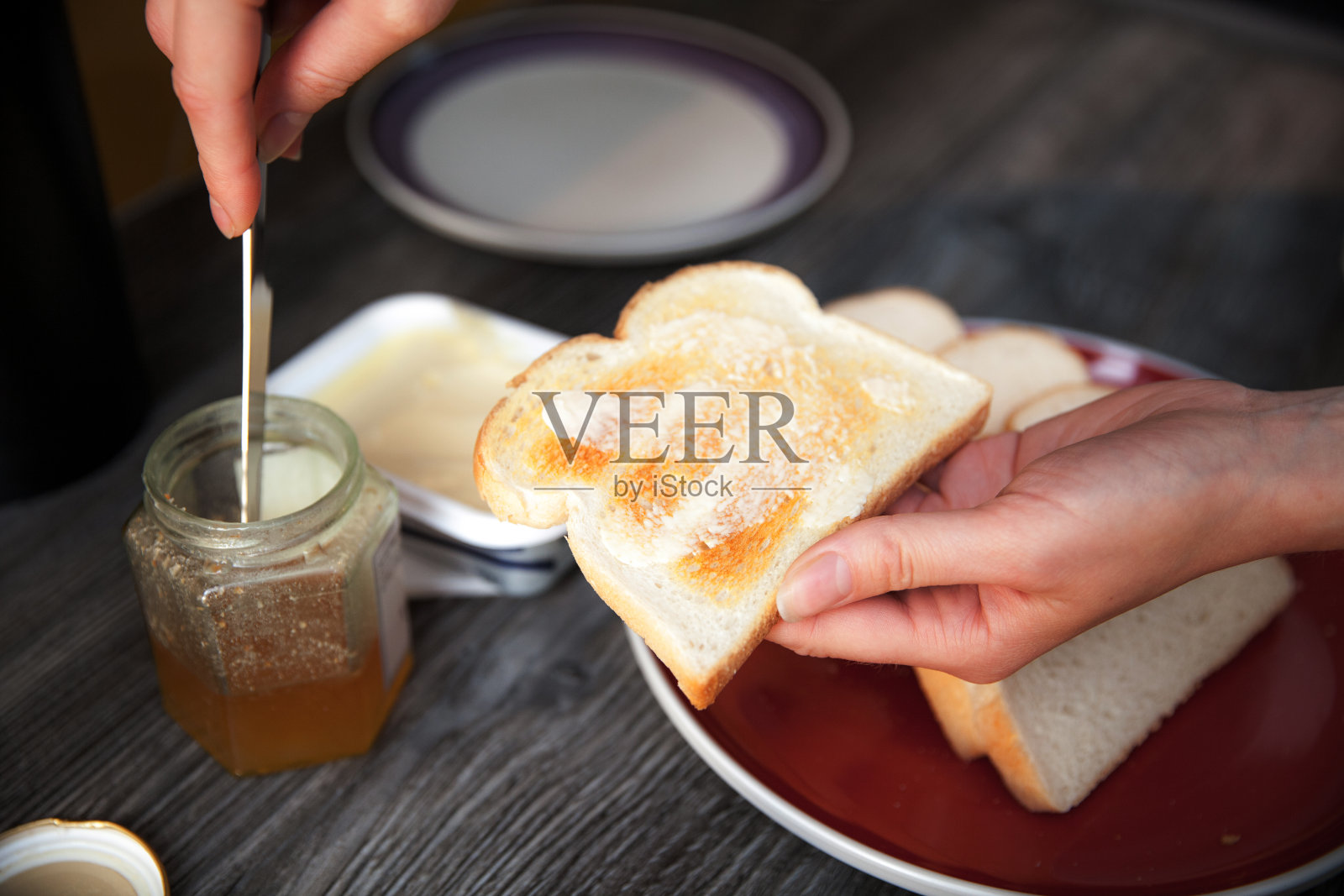 简单的早餐照片摄影图片