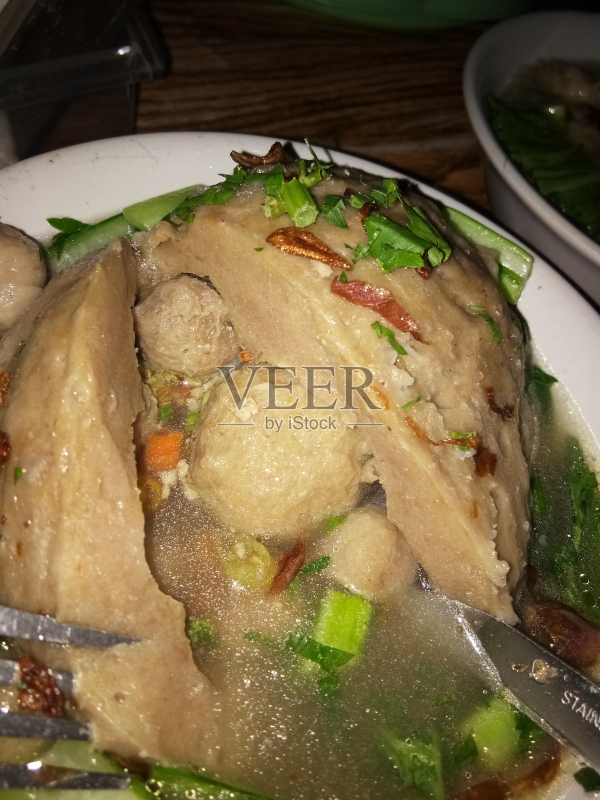 肉丸撒旦照片摄影图片