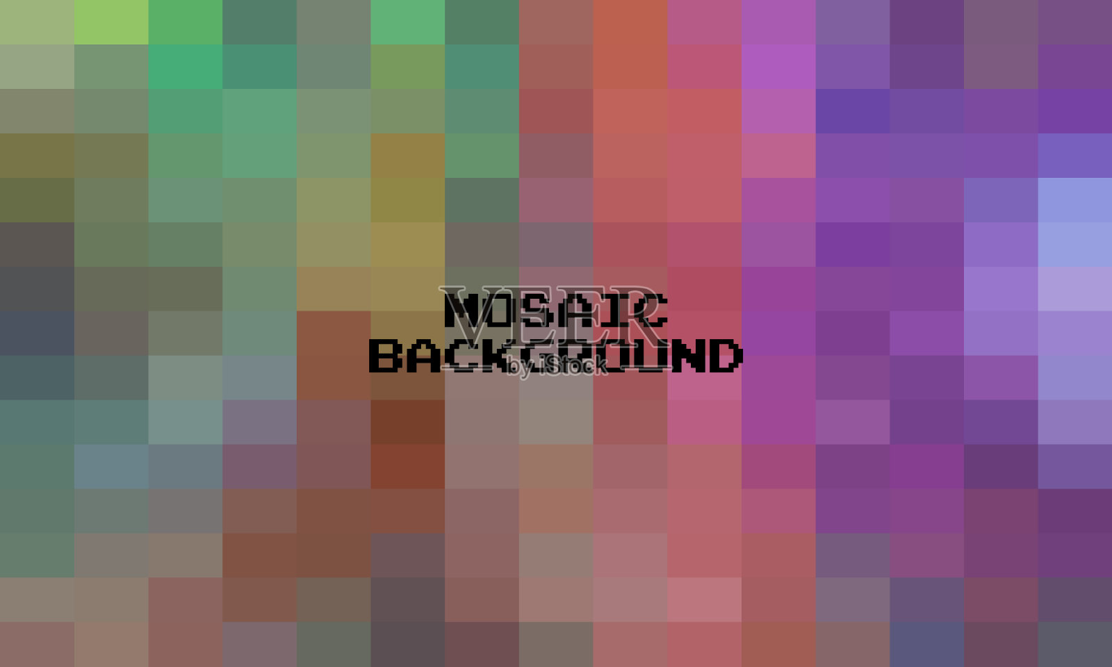 抽象彩色网格马赛克背景,现代抽象插图与三角形。创意设计多边形模板马赛克与方块。插画图片素材