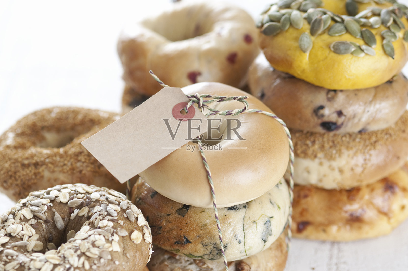 百吉饼照片摄影图片