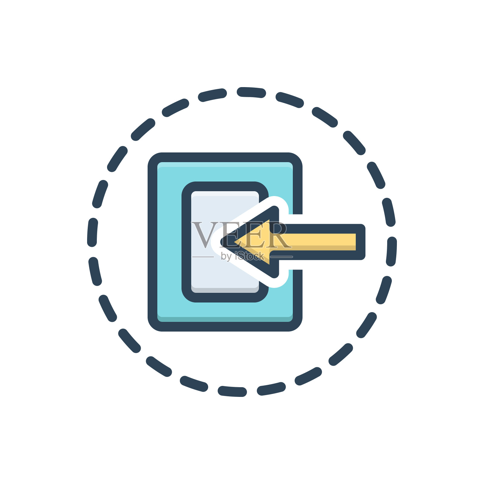 内部的内在的插画图片素材