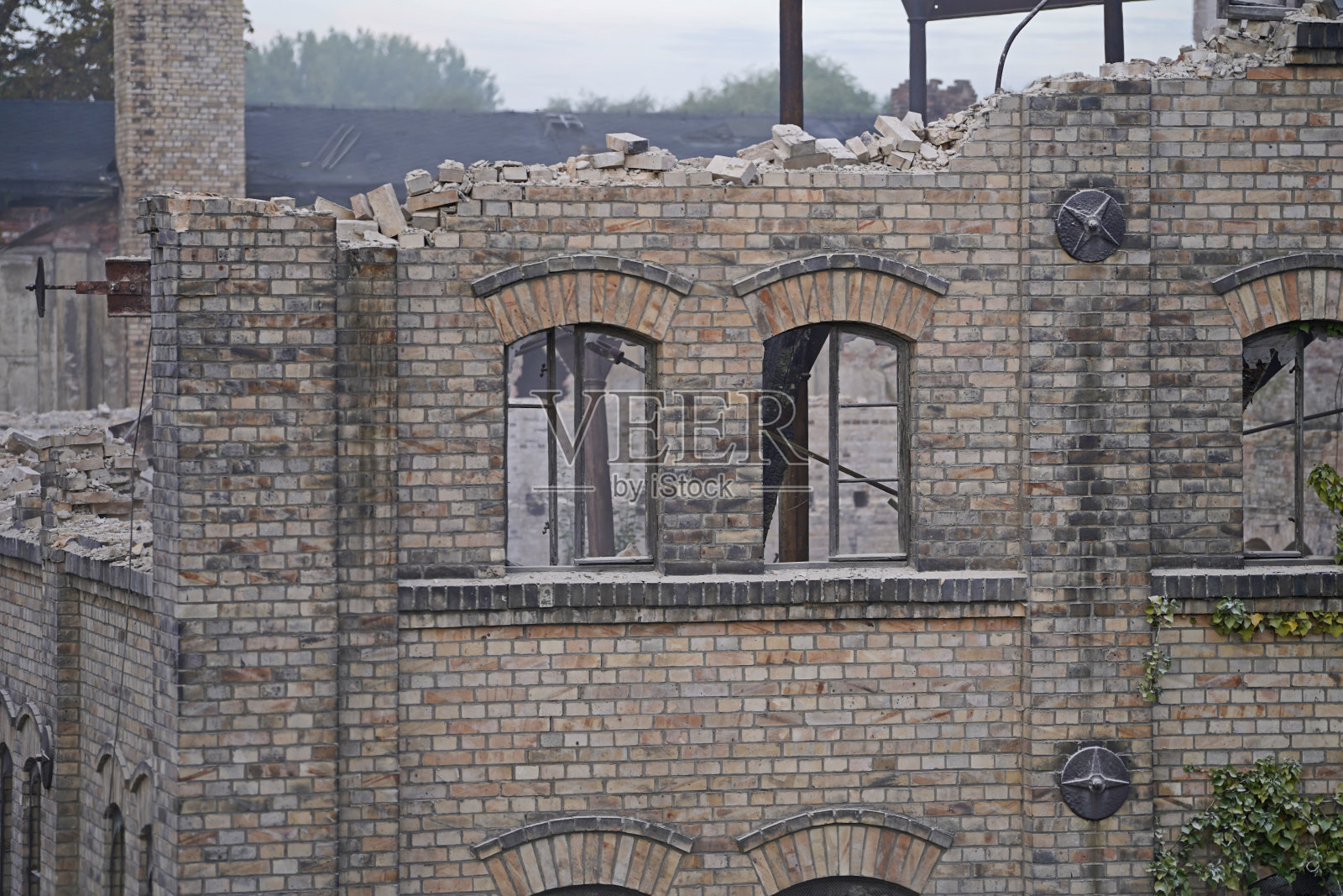 伯尔伯格号仓库的拆除Mühle照片摄影图片