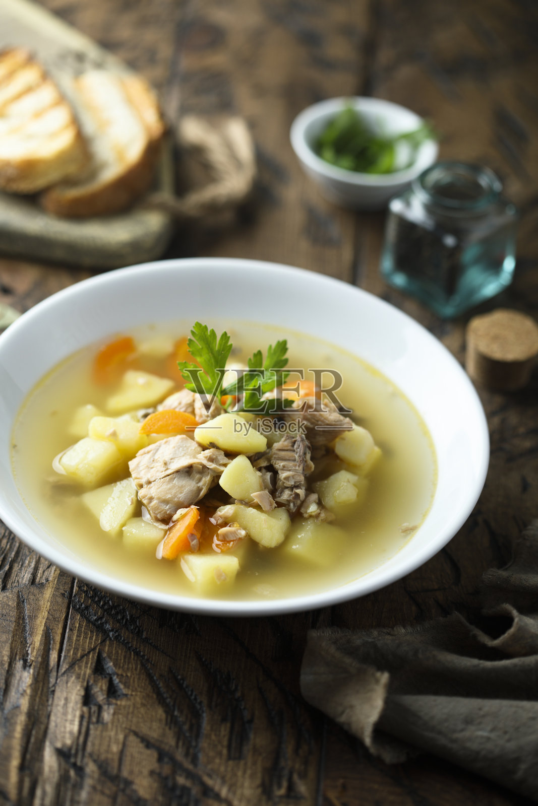 鱼汤照片摄影图片