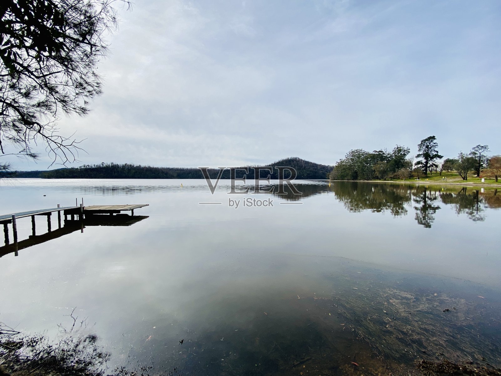 康约拉湖-新南威尔士州南部海岸照片摄影图片