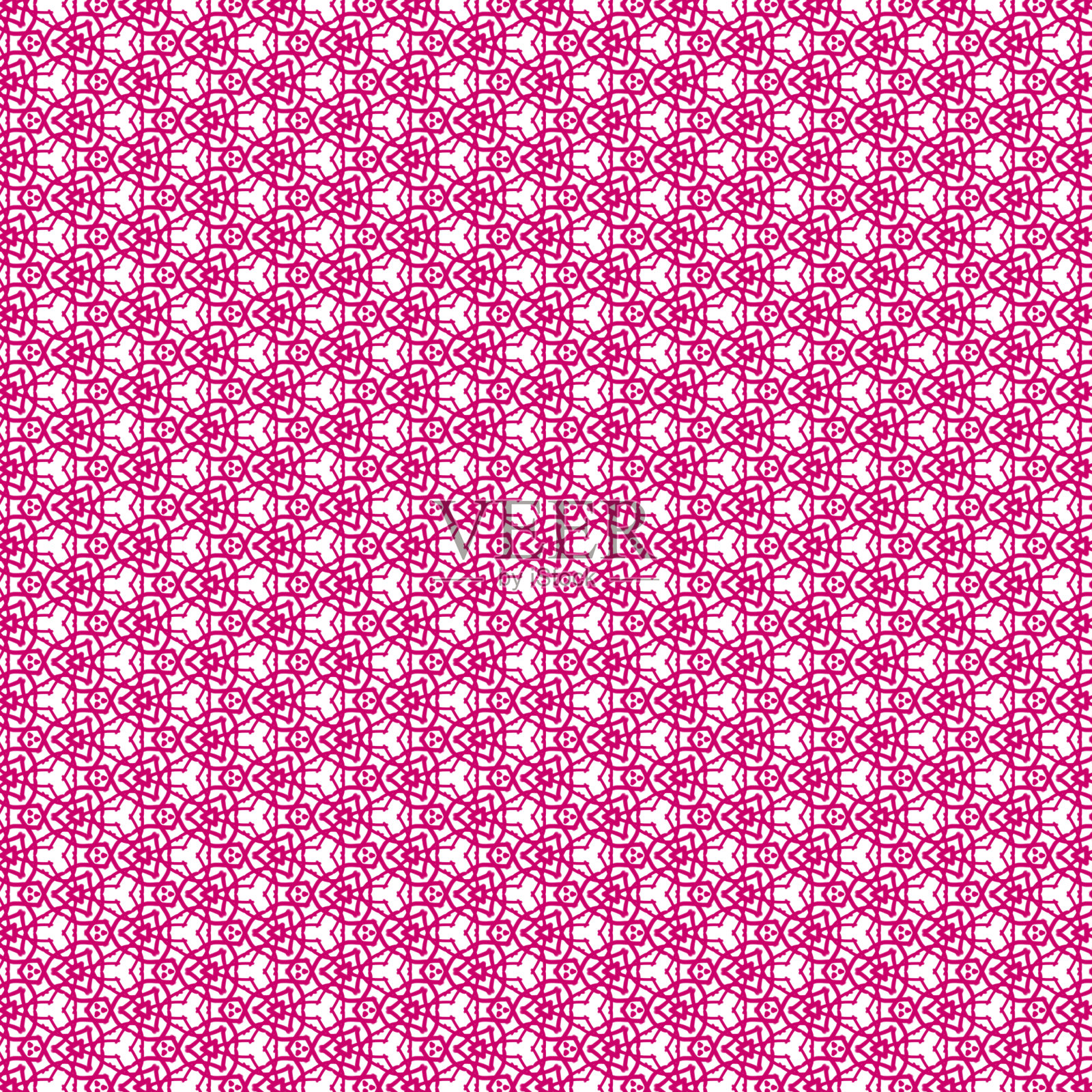 美丽的原始花边图案材料。插画图片素材