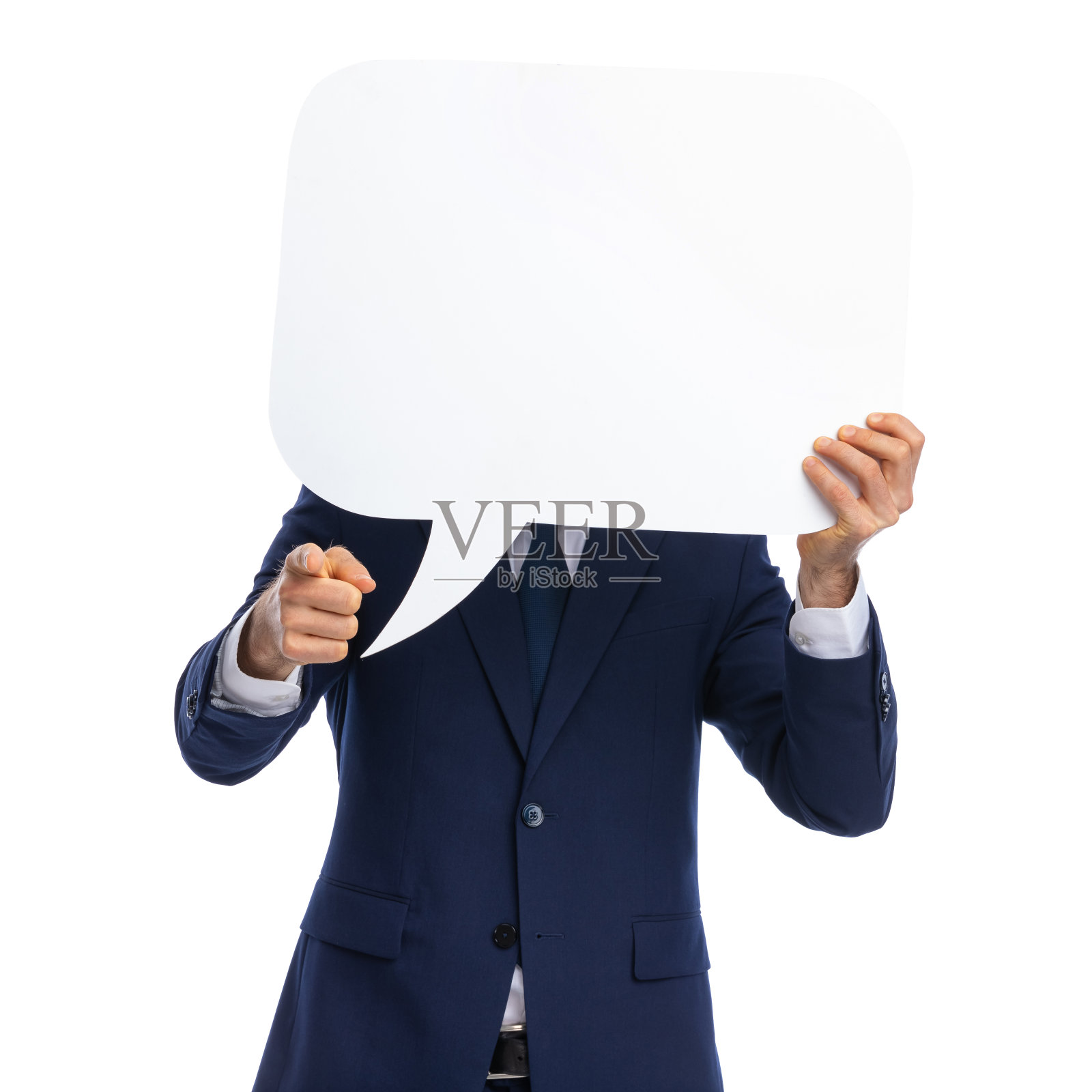 有魅力的年轻人躲在后面说泡泡和指指点点照片摄影图片