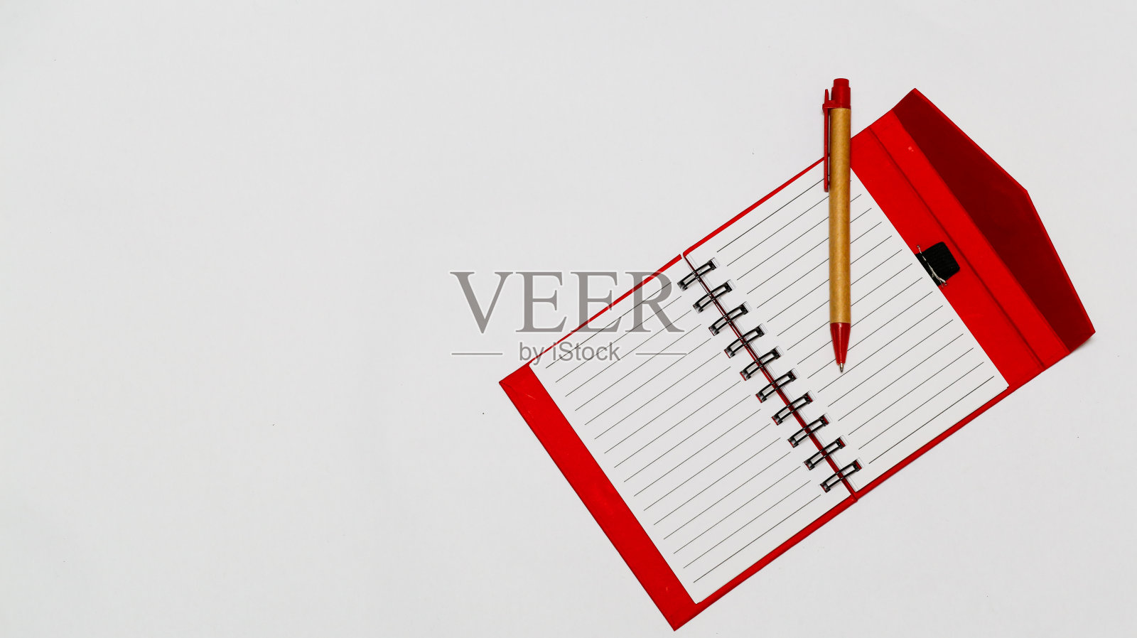 红色的笔记本照片摄影图片