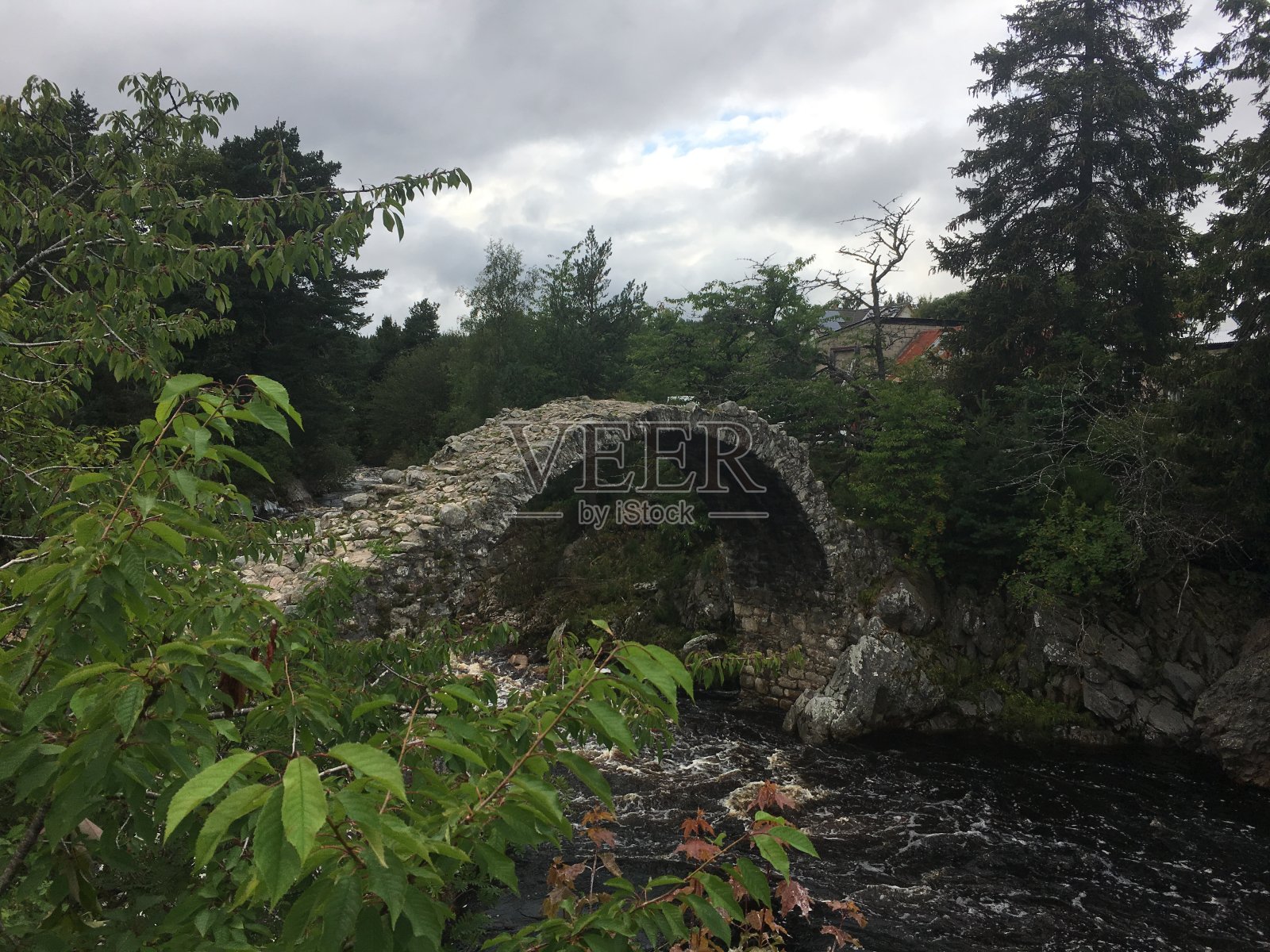 卡尔桥,苏格兰高地照片摄影图片