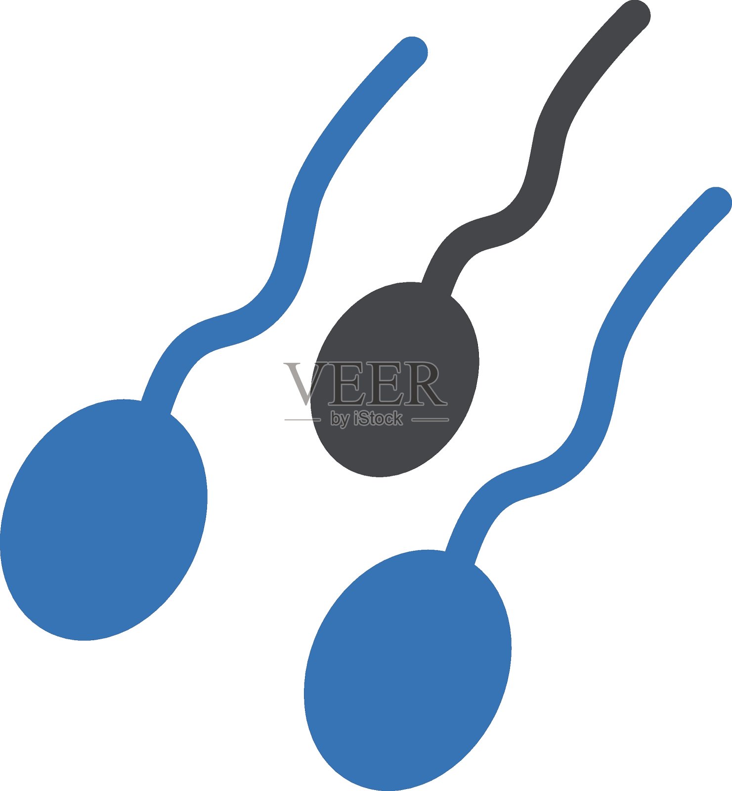 精子插画图片素材