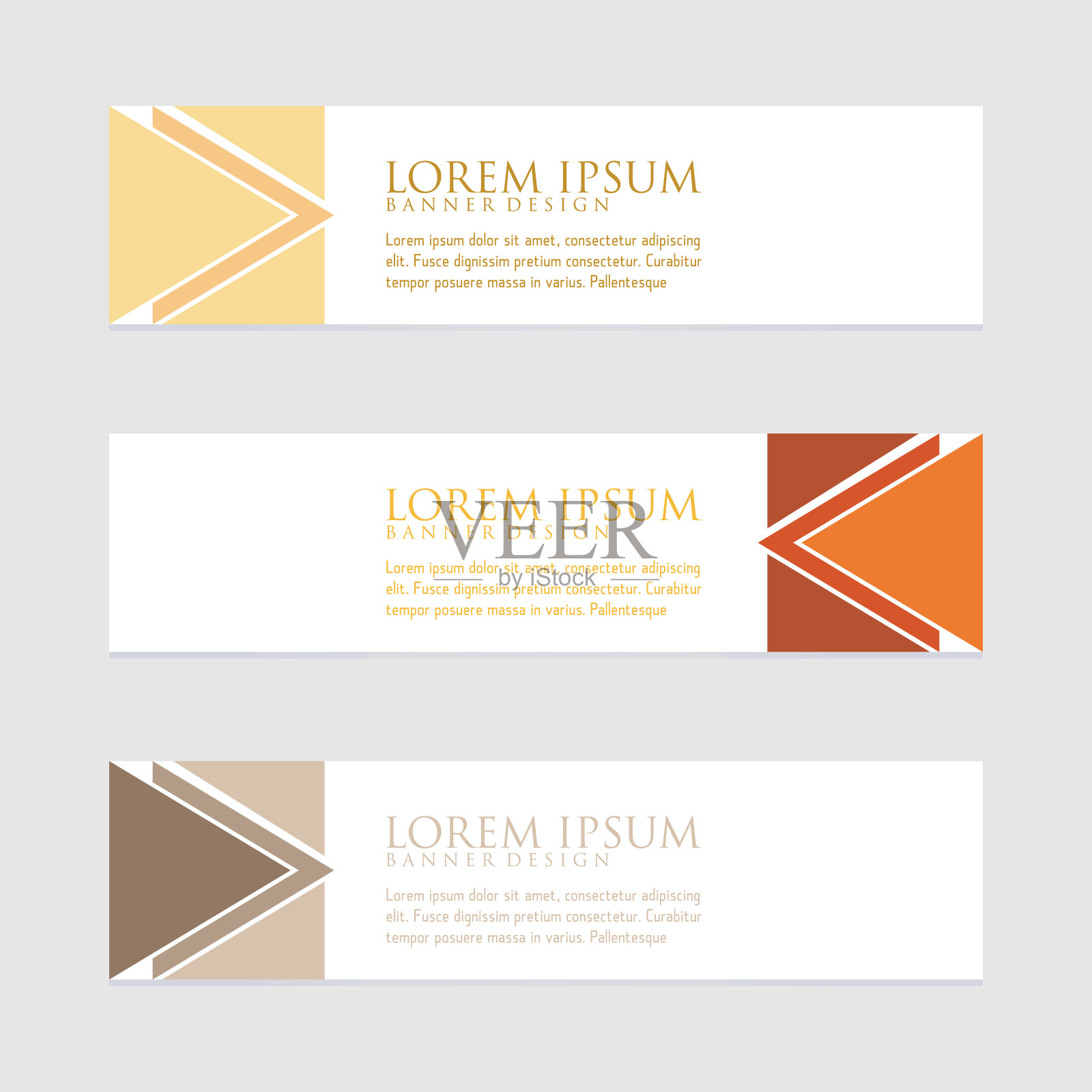 设计横幅网页模板。矢量图插画图片素材