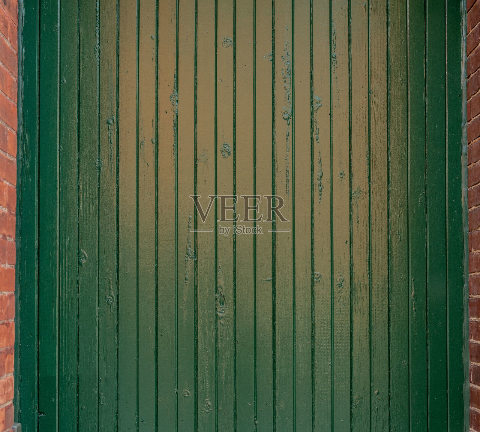 绿色的木墙作为背景照片摄影图片