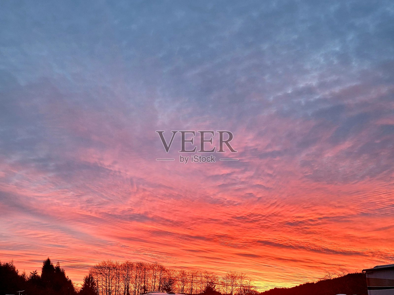 俄勒冈州的日落照片摄影图片