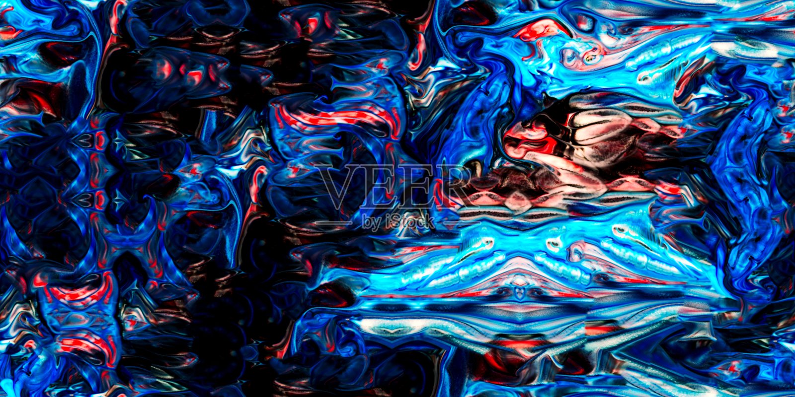 抽象彩色油漆超现实背景照片摄影图片