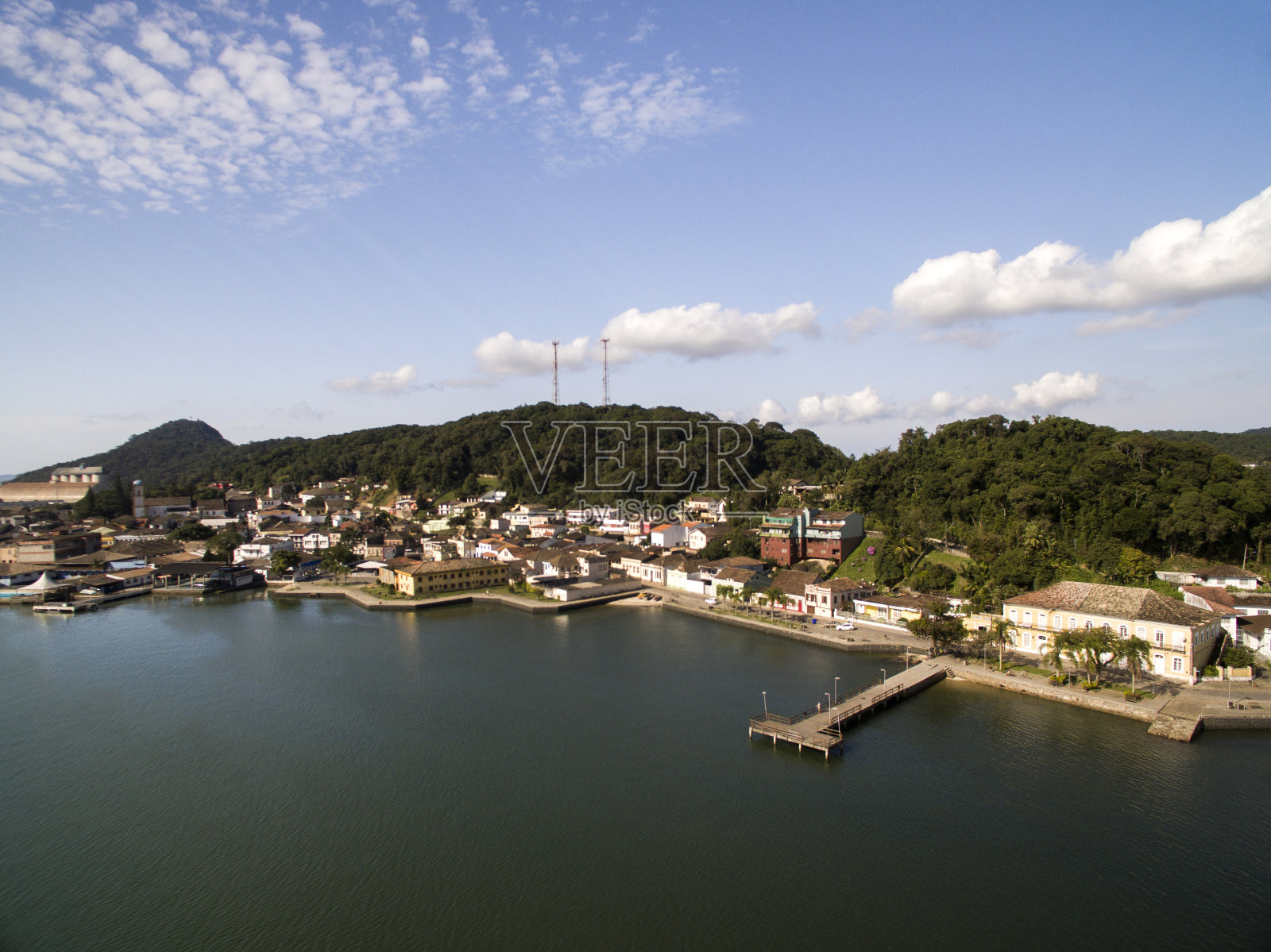 圣弗朗西斯科市。圣卡塔琳娜州。2017年7月照片摄影图片