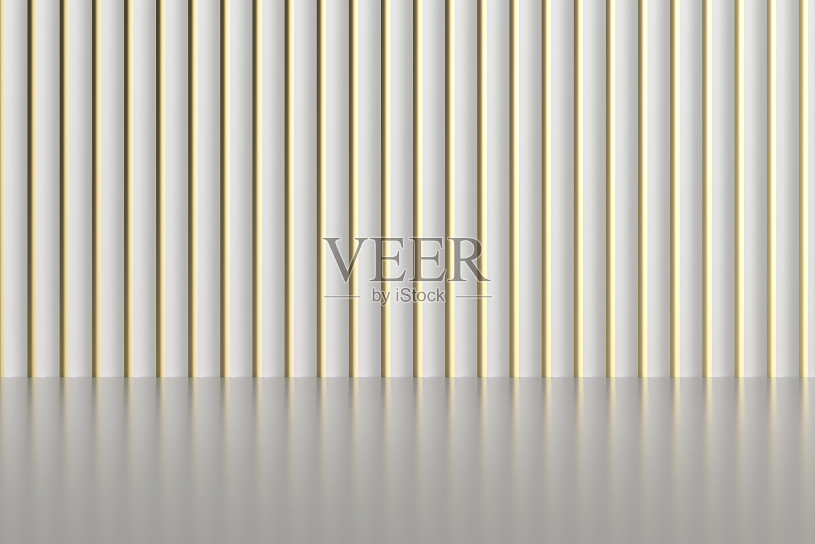 空地板与墙壁,3d渲染照片摄影图片