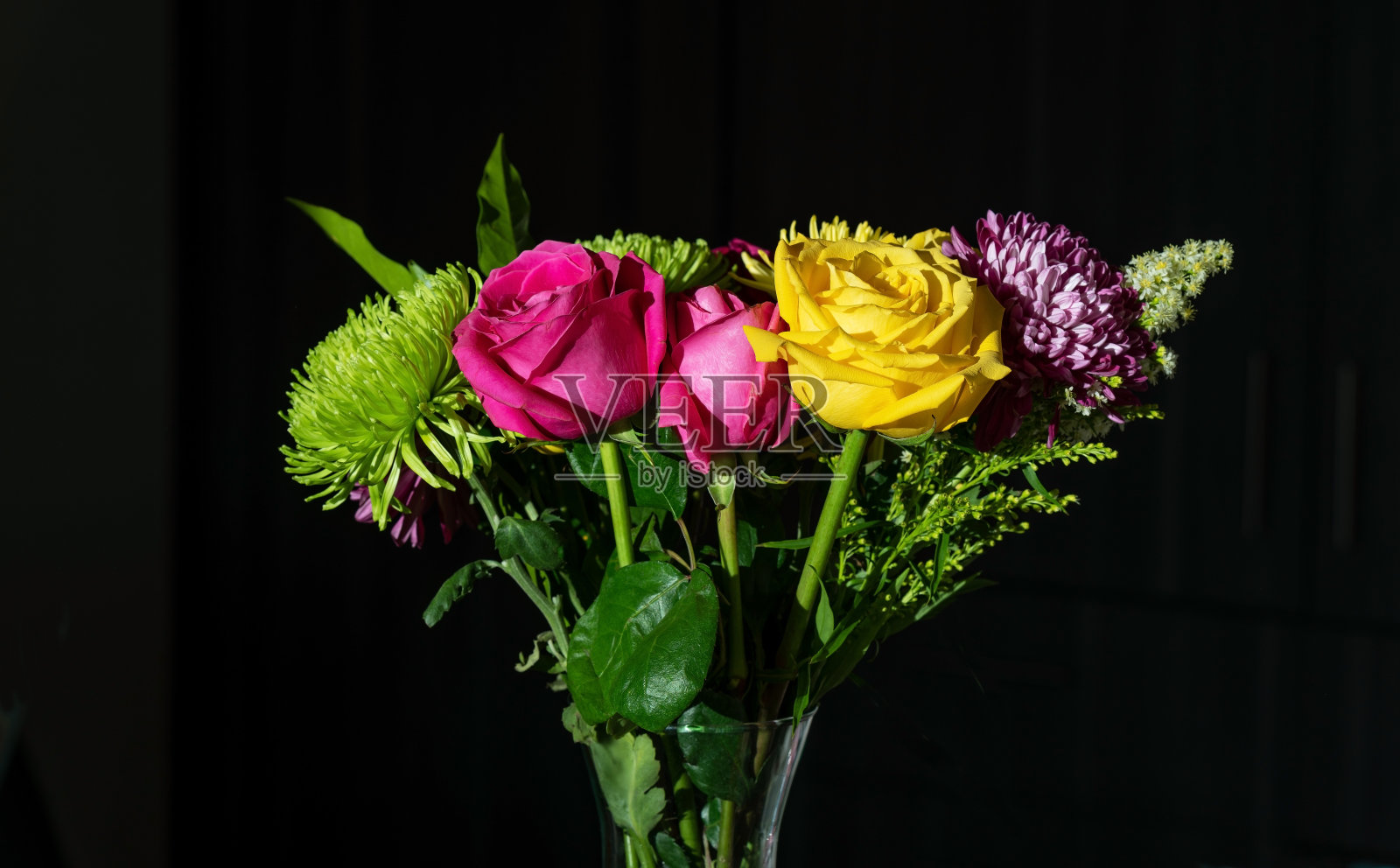 情人节花束照片摄影图片