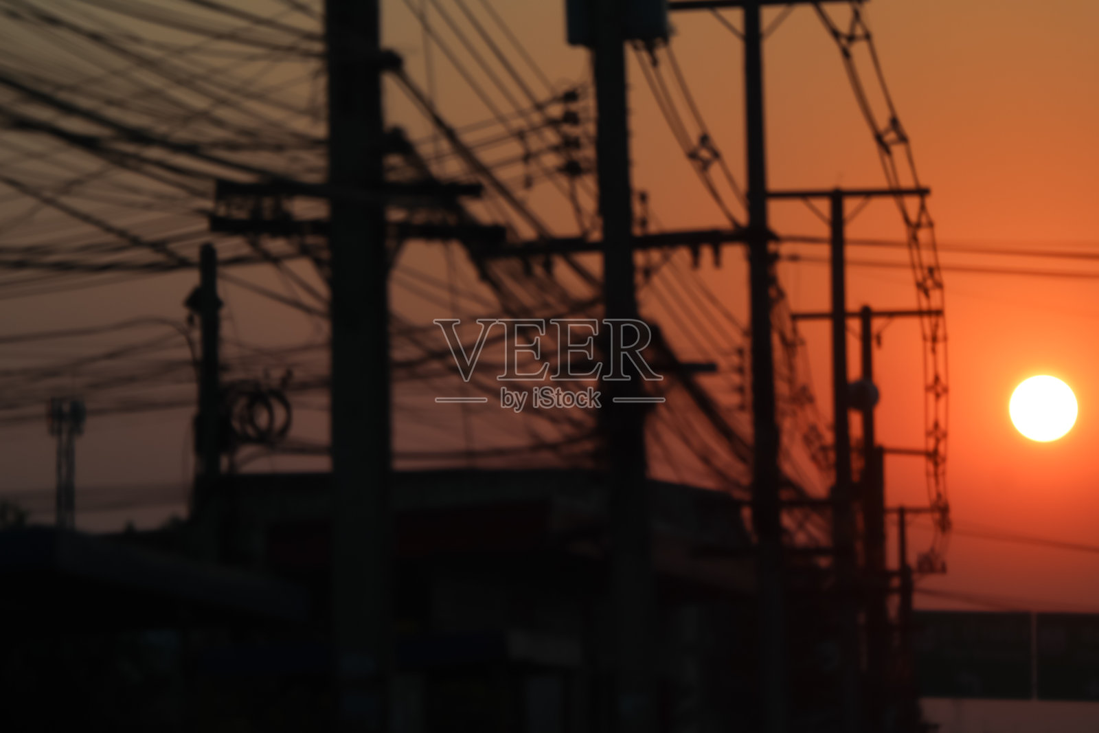 日落在晚上照片摄影图片