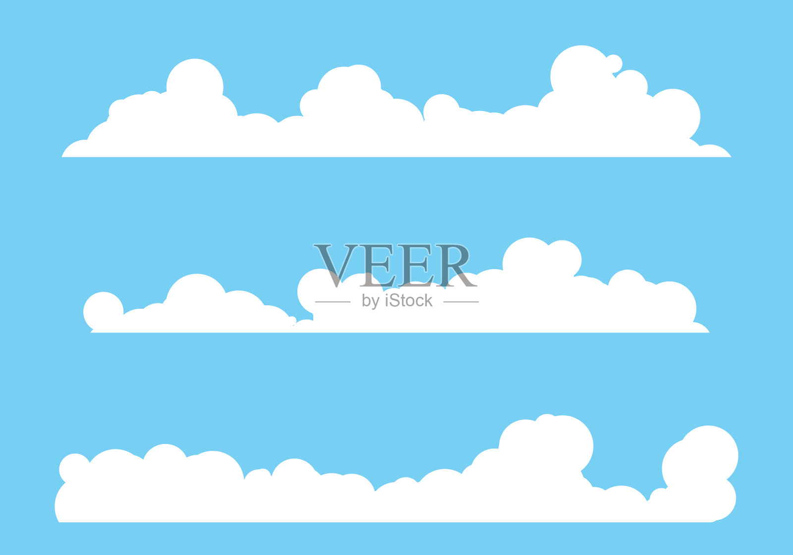 云模板设计插画图片素材