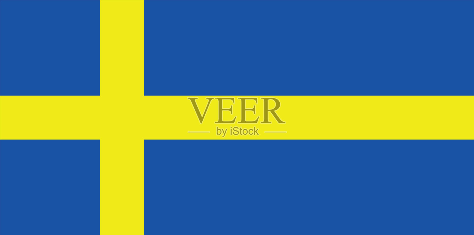 瑞典国旗的国家插画图片素材